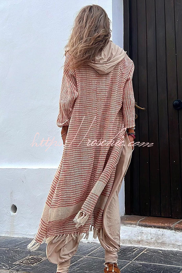 Tilda Jumpsuit mit Kapuze und halber Knopfleiste, mit Taschen