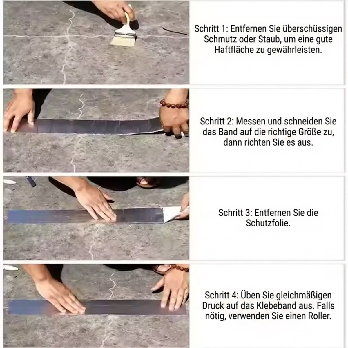 Dichtband | Wasserdichtes Reparaturband gegen Lecks | Starke Haftung auf Oberflächen | FixPro