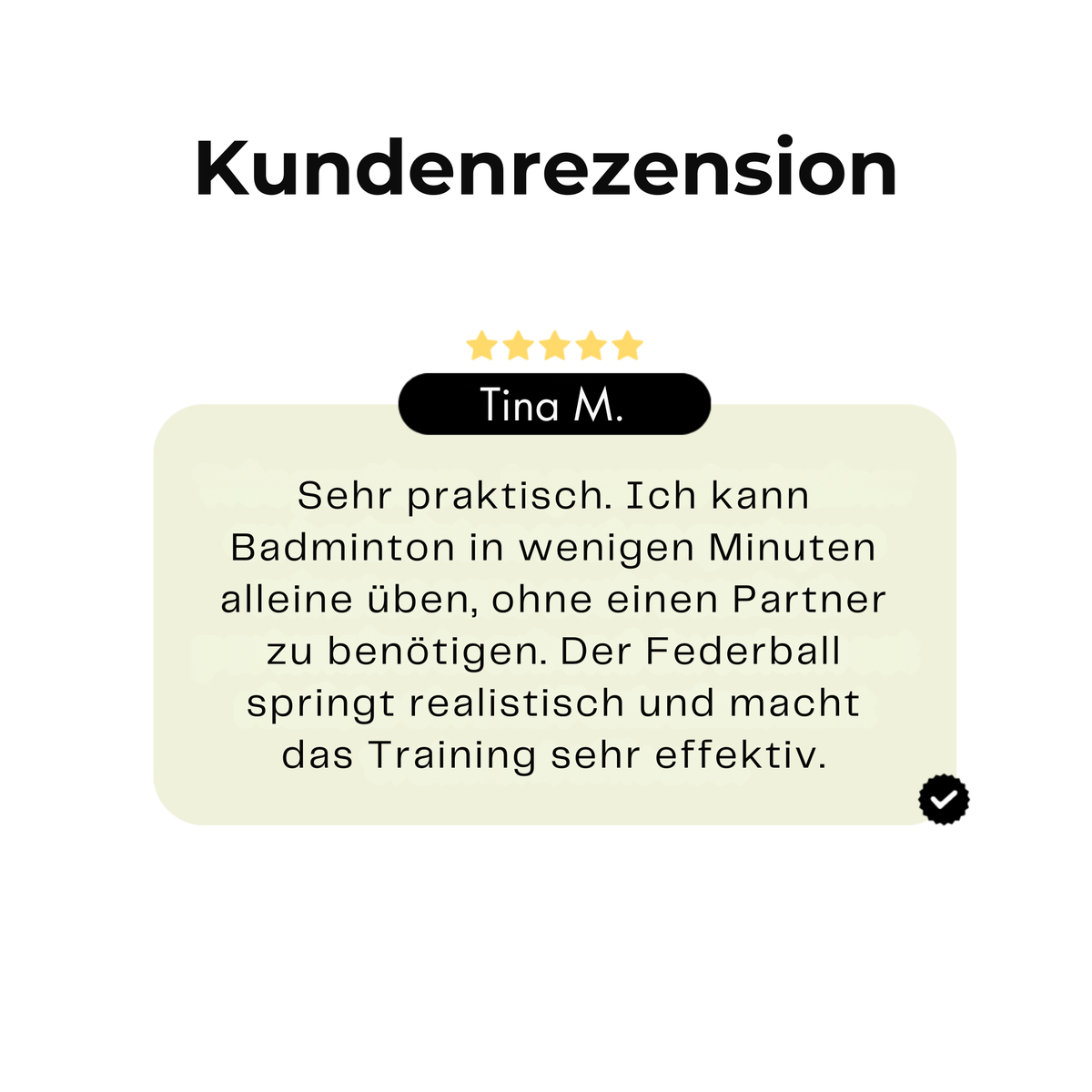FederFit™ / Trainingsset Für Badminton