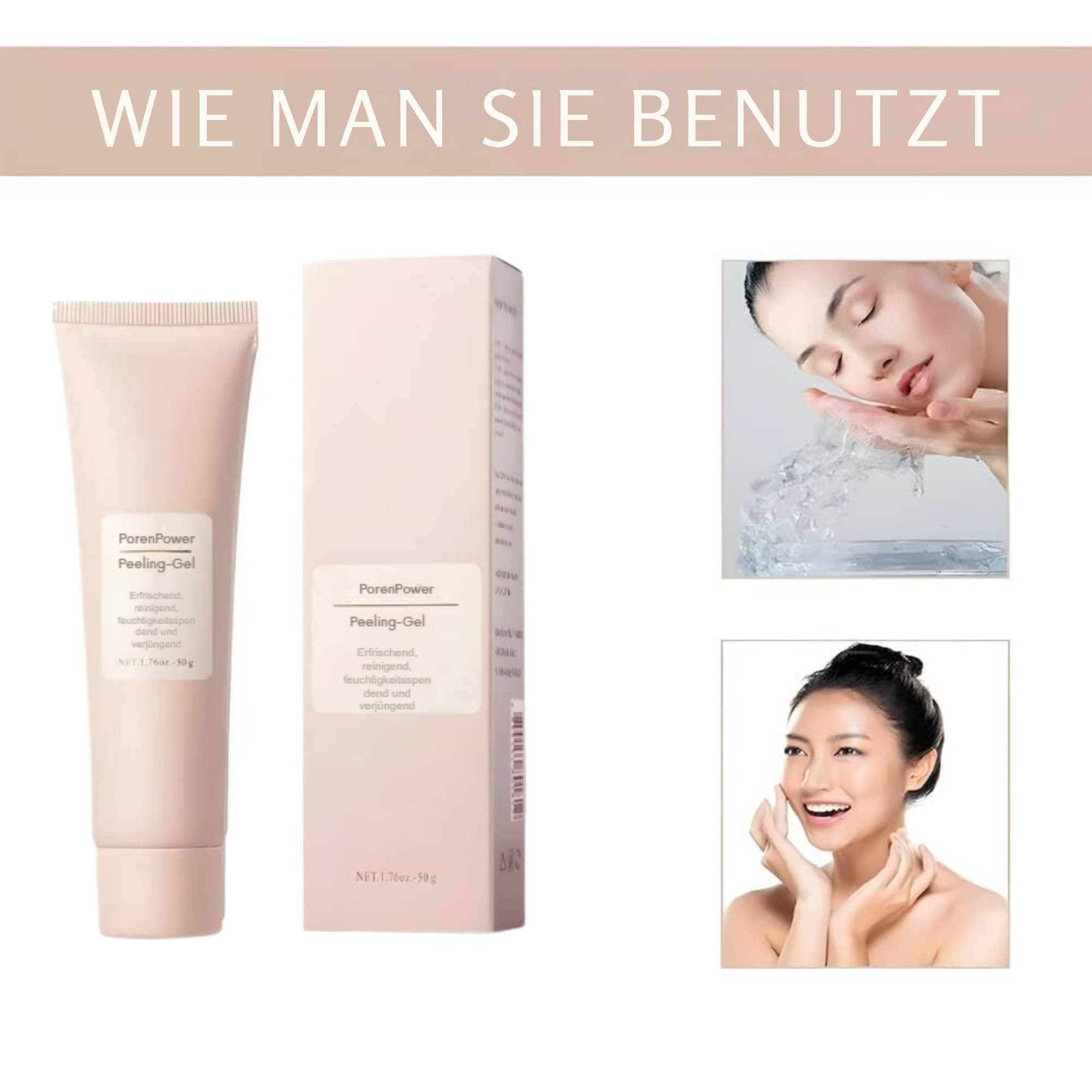 PorenPower™ / Befreie Dich Von Rauhen Stellen Und Hautausschlag (1+1 GRATIS)