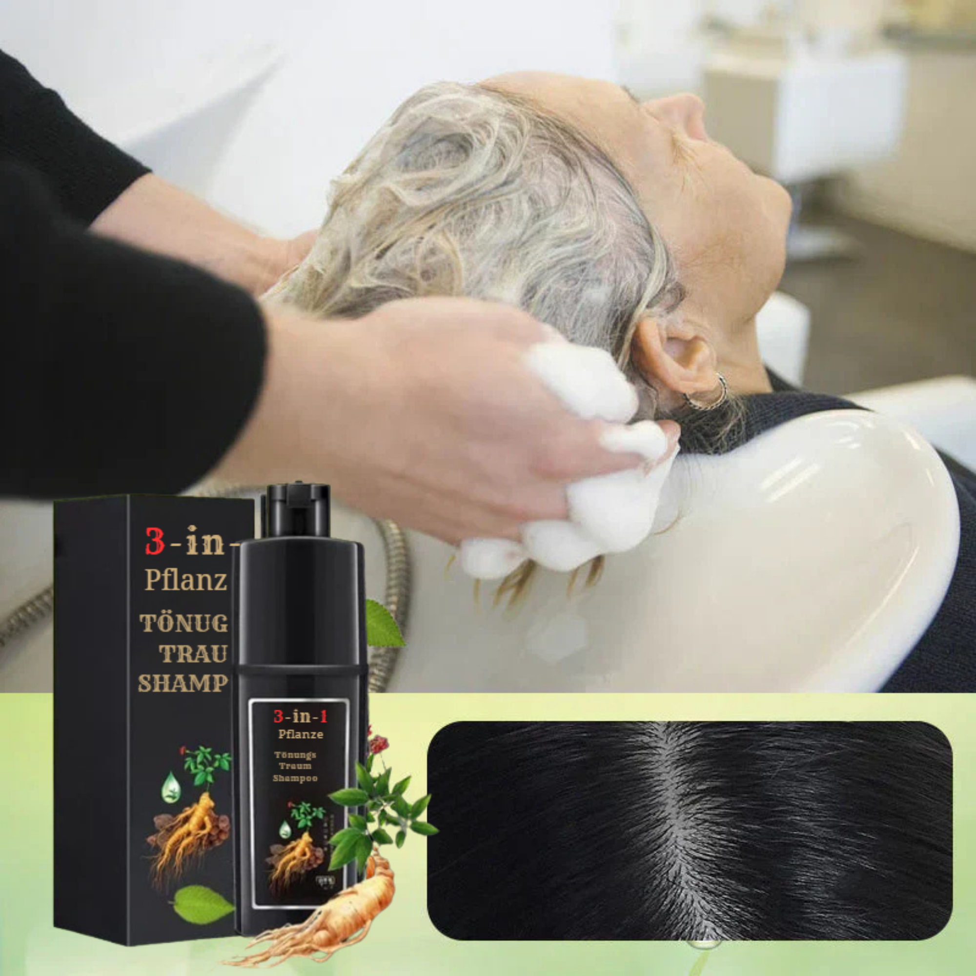 TönungsTraum™ / Chemiefreie Haarfarbe (1+1 GRATIS)