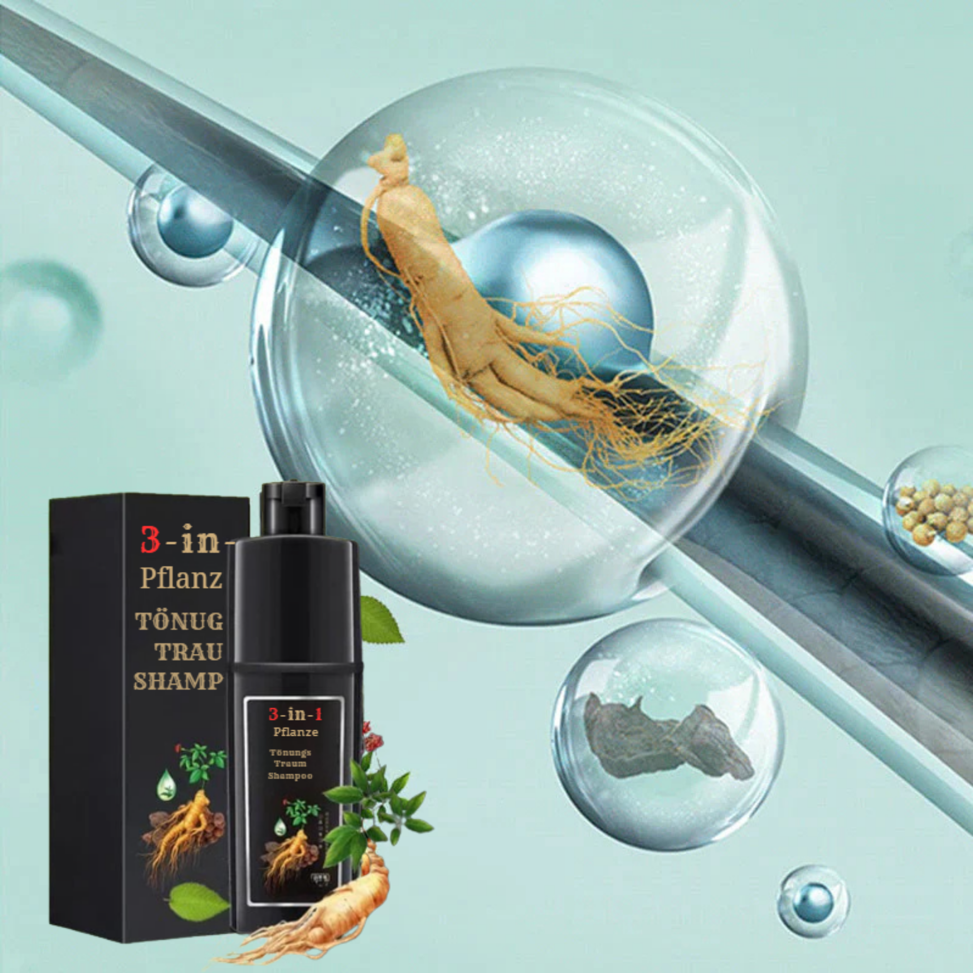 TönungsTraum™ / Chemiefreie Haarfarbe (1+1 GRATIS)