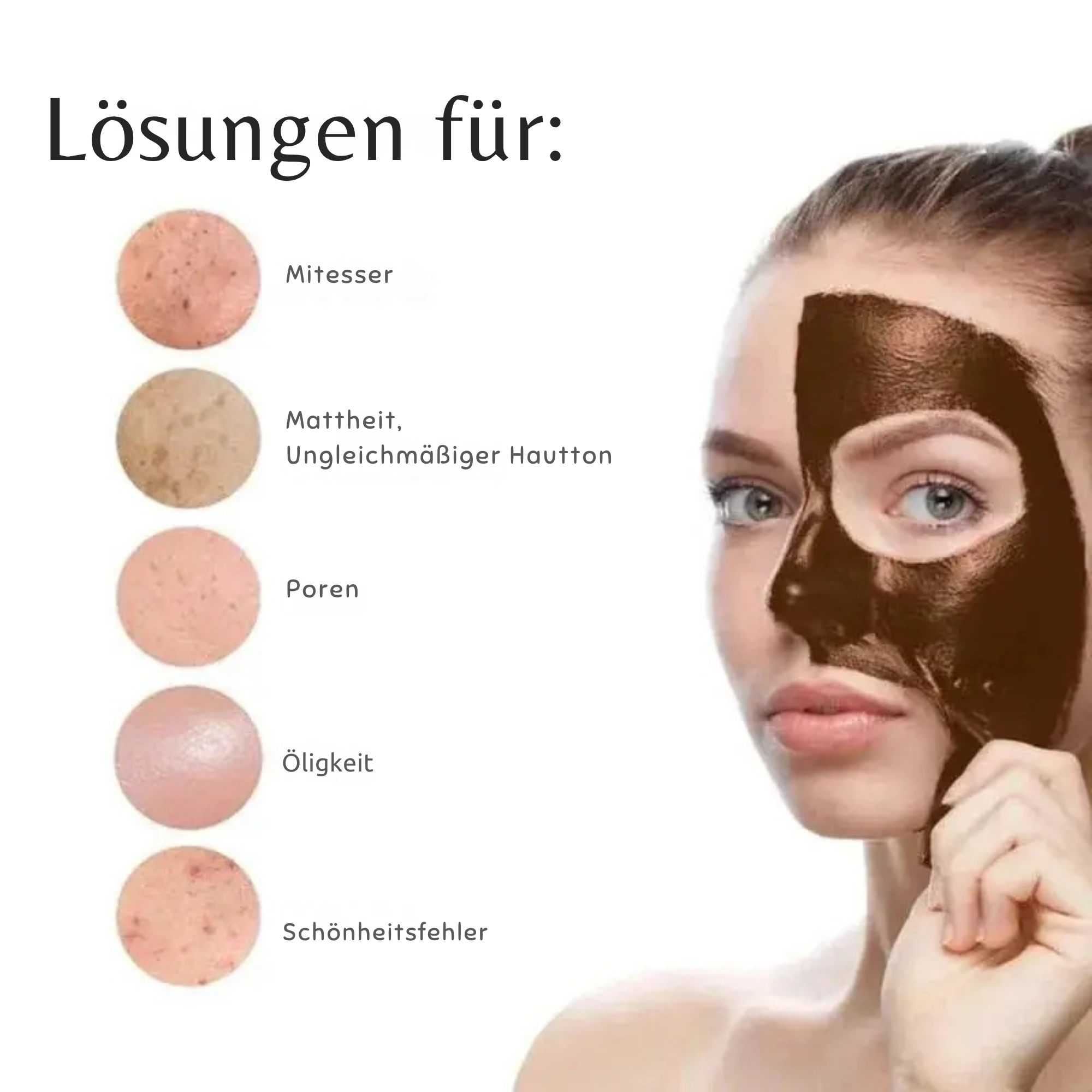 KräuterKlar™ / Pro-Kräuter Verfeinernde Abziehbare Gesichtsmaske