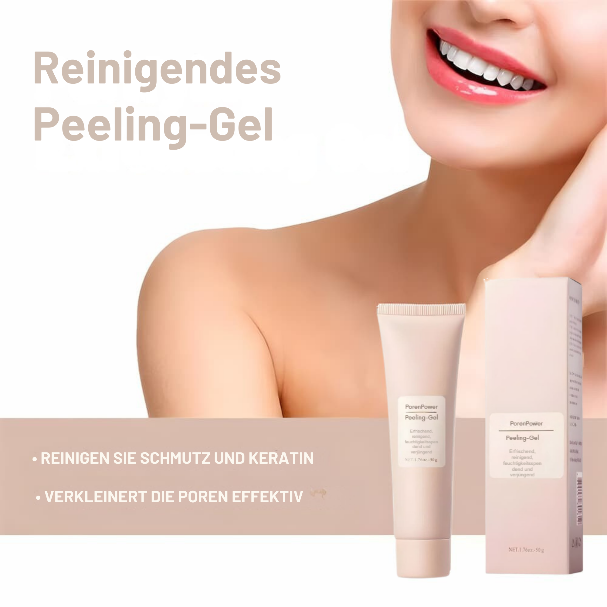 PorenPower™ / Befreie Dich Von Rauhen Stellen Und Hautausschlag (1+1 GRATIS)