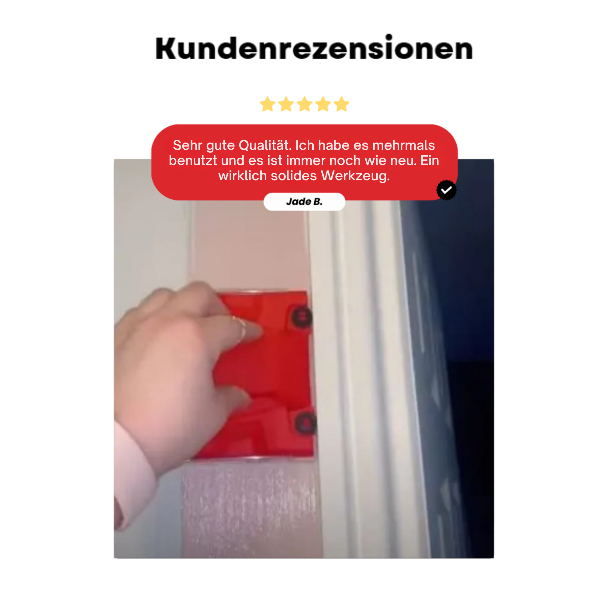 KantenKlar™ / Präzises Malwerkzeug