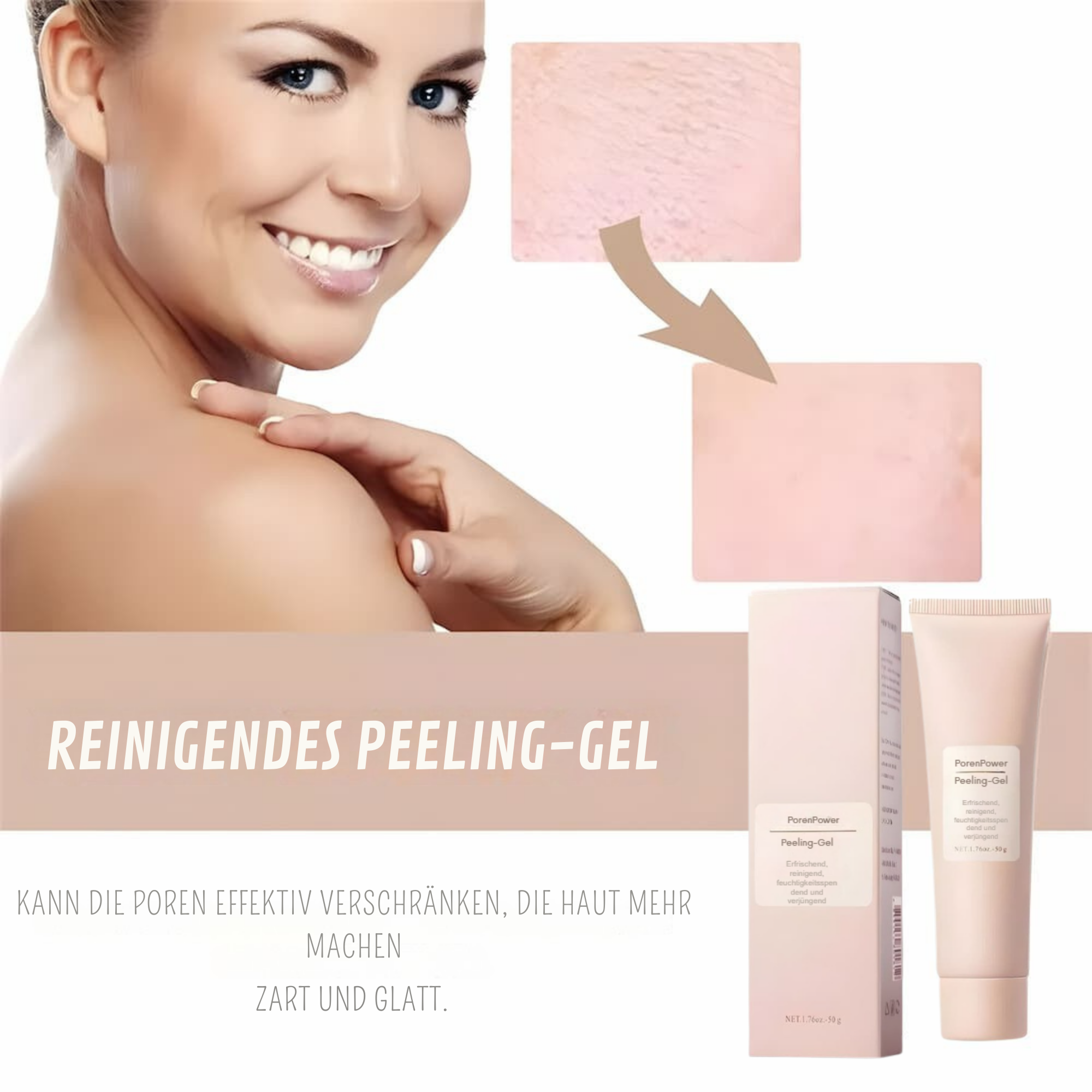 PorenPower™ / Befreie Dich Von Rauhen Stellen Und Hautausschlag (1+1 GRATIS)