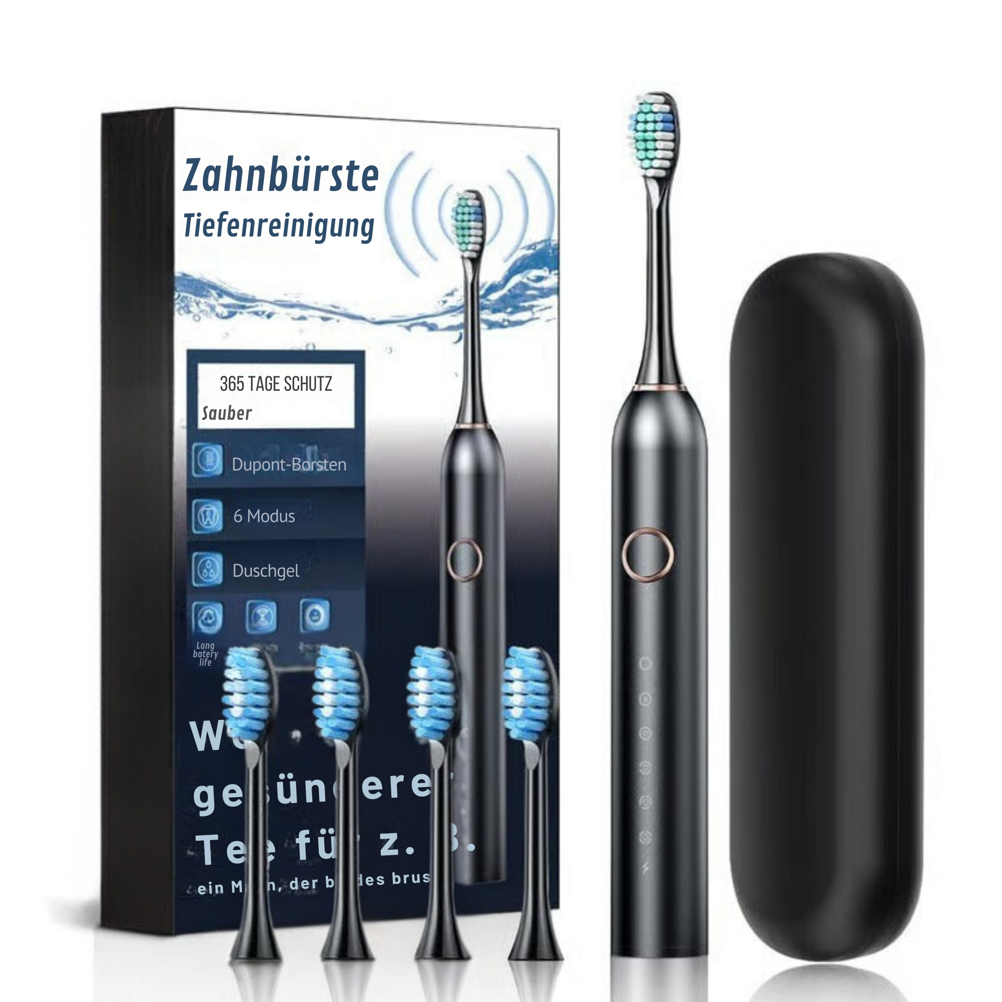 GlanzGrinsen™ / Strahlende Whitening Zahnpasta