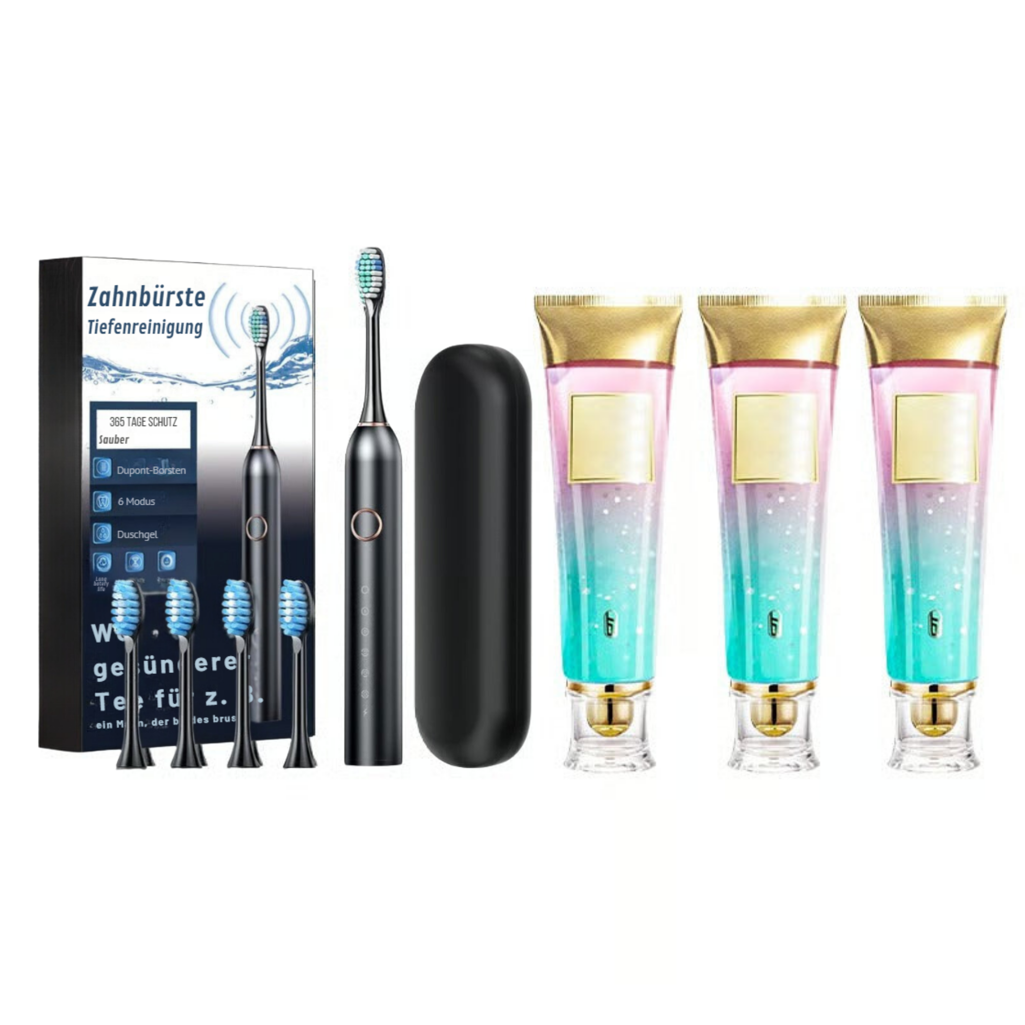 GlanzGrinsen™ / Strahlende Whitening Zahnpasta