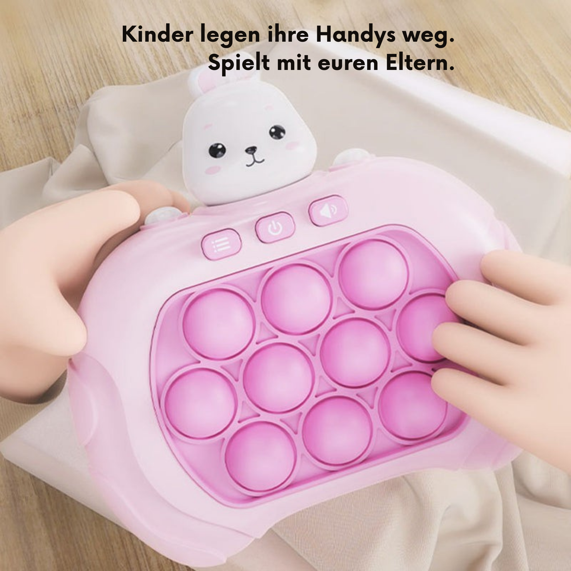 KnallKnopf™ / Spaßiges Spiel Für Kinder Mit Licht Und Ton!