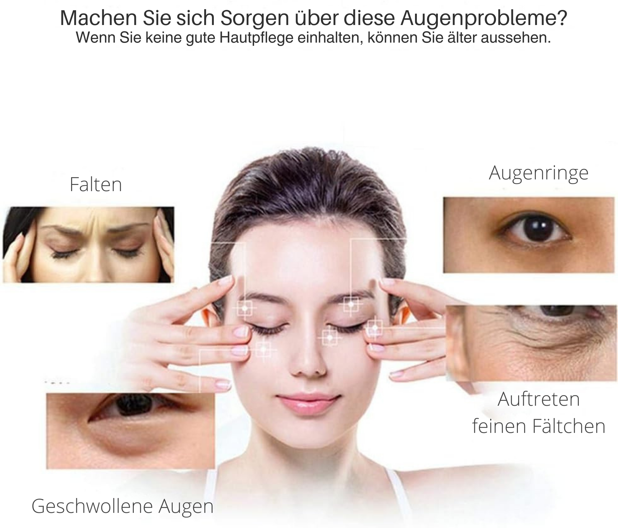 Grüne Algen™ / Straffende Augenpads – 60 Stück (2+1 GRATIS)