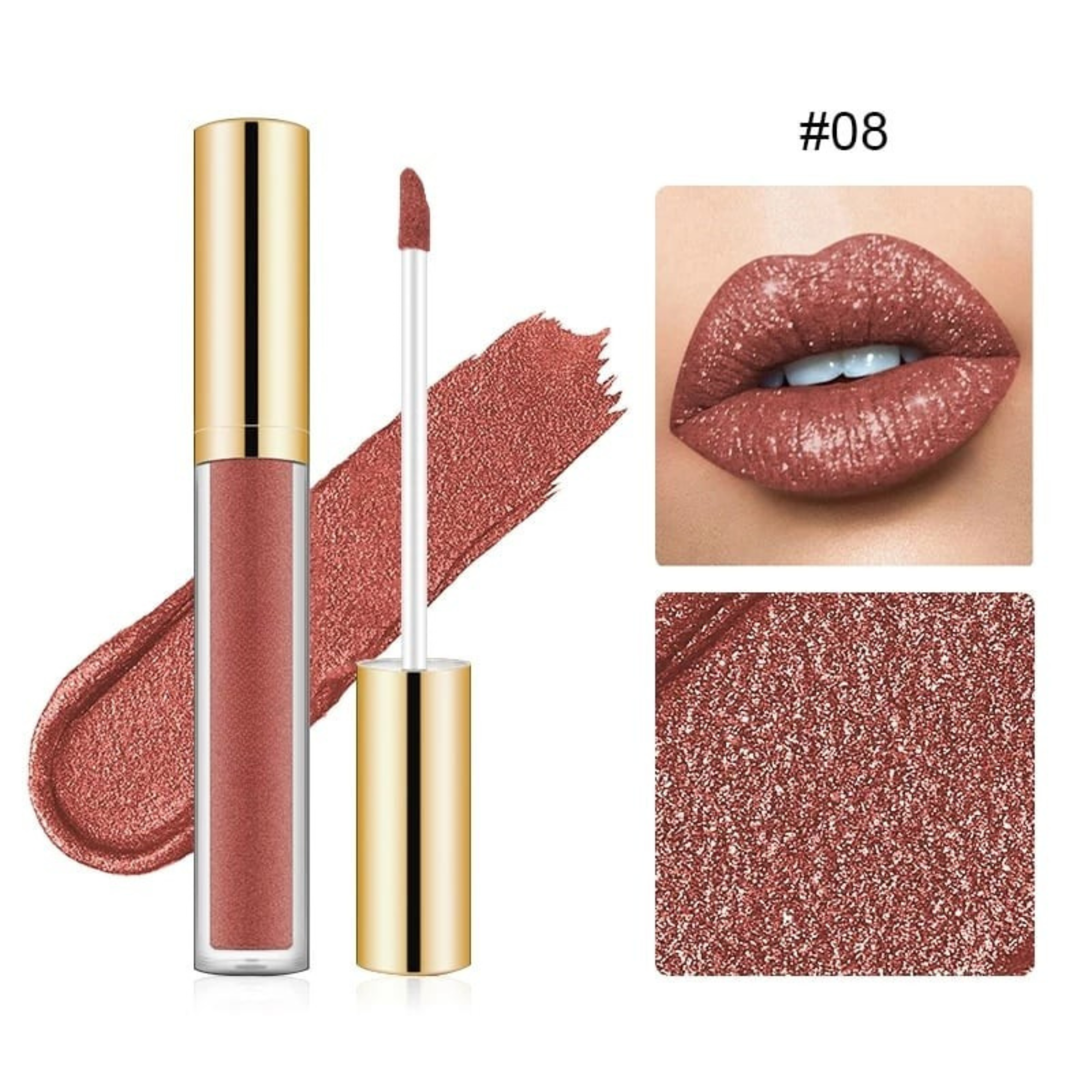 GlanzGlam™ / Diamantglanz Wasserdichtes Lipgloss
