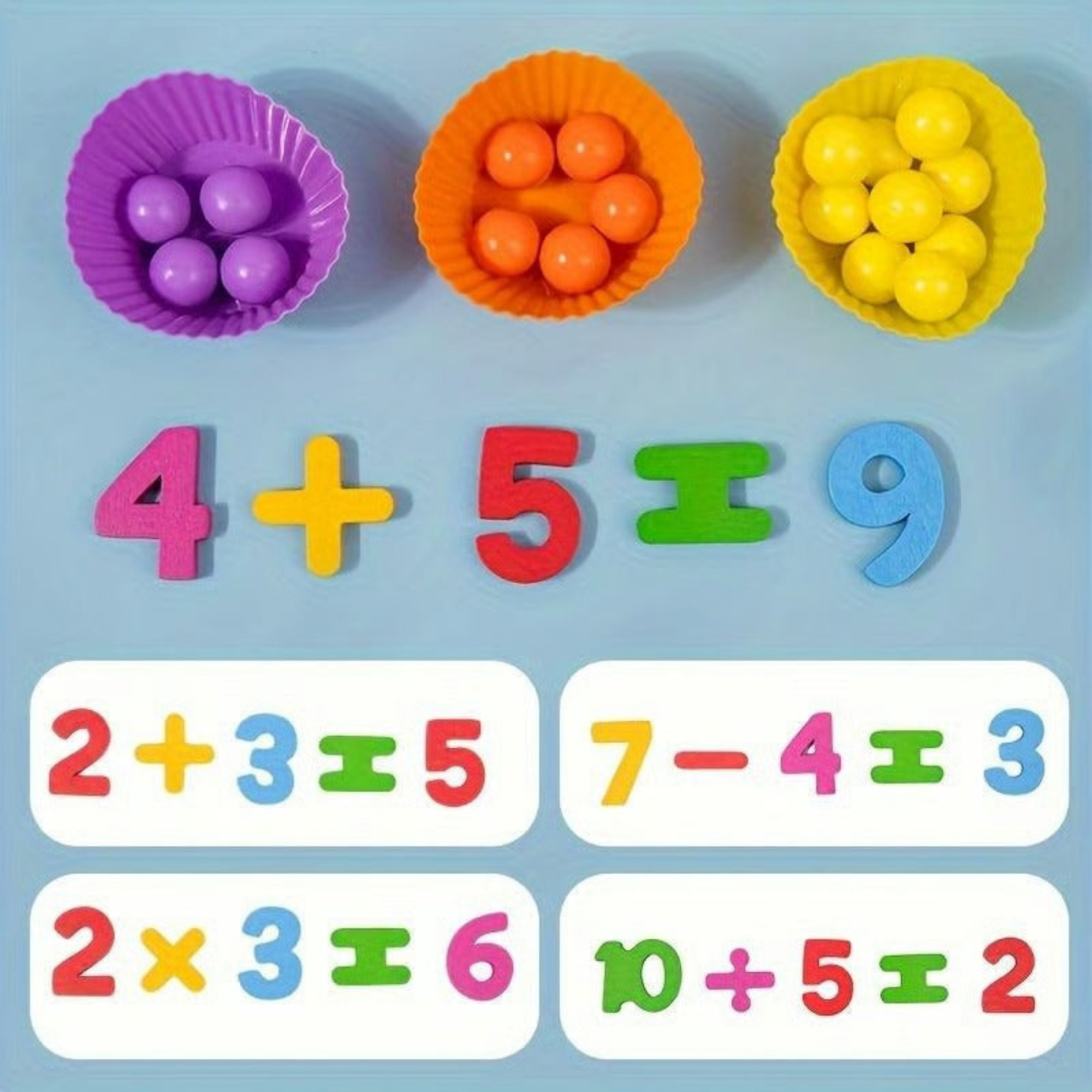 ZahlenZauber™ / Montessori Mathe Lernset