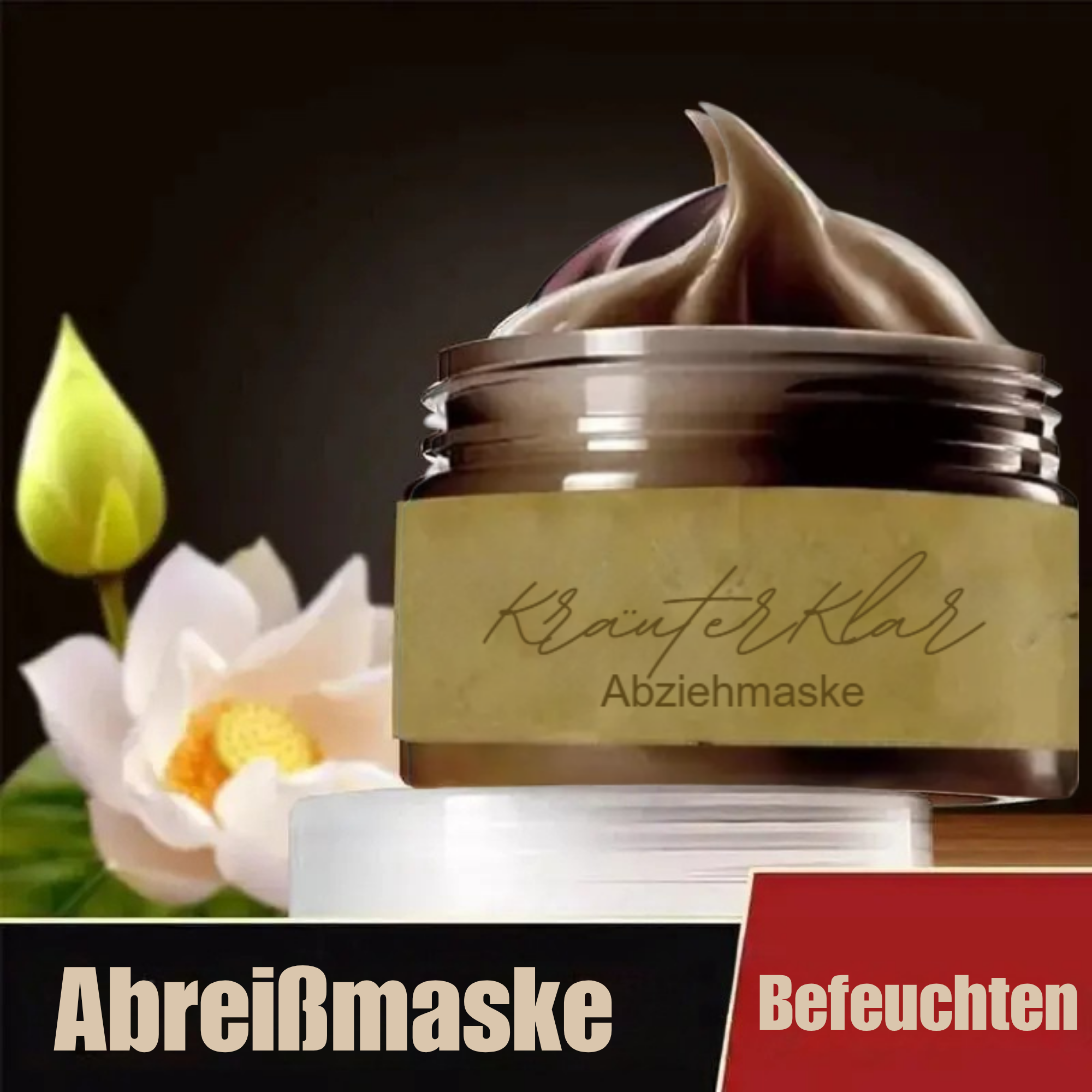 KräuterKlar™ / Pro-Kräuter Verfeinernde Abziehbare Gesichtsmaske