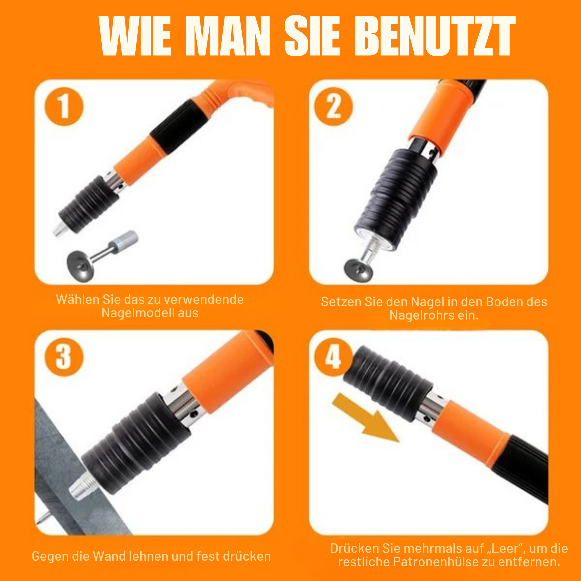 ProPunkt™ / Fortschrittlicher integrierter Nagelwerfer