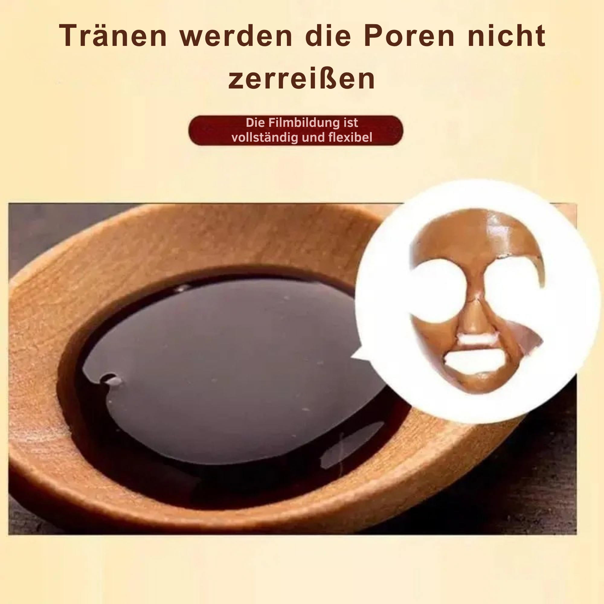 KräuterKlar™ / Pro-Kräuter Verfeinernde Abziehbare Gesichtsmaske