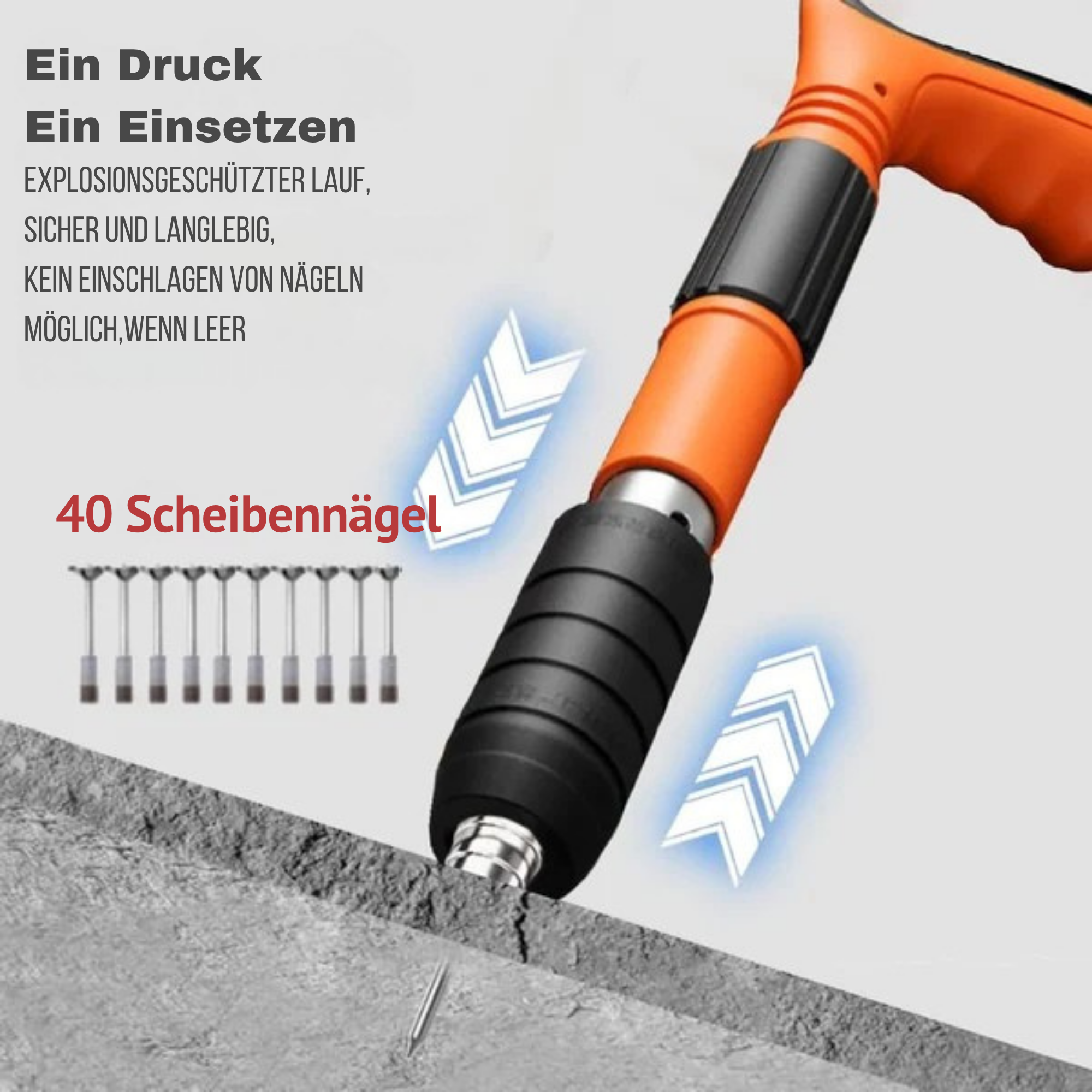 ProPunkt™ / Fortschrittlicher integrierter Nagelwerfer