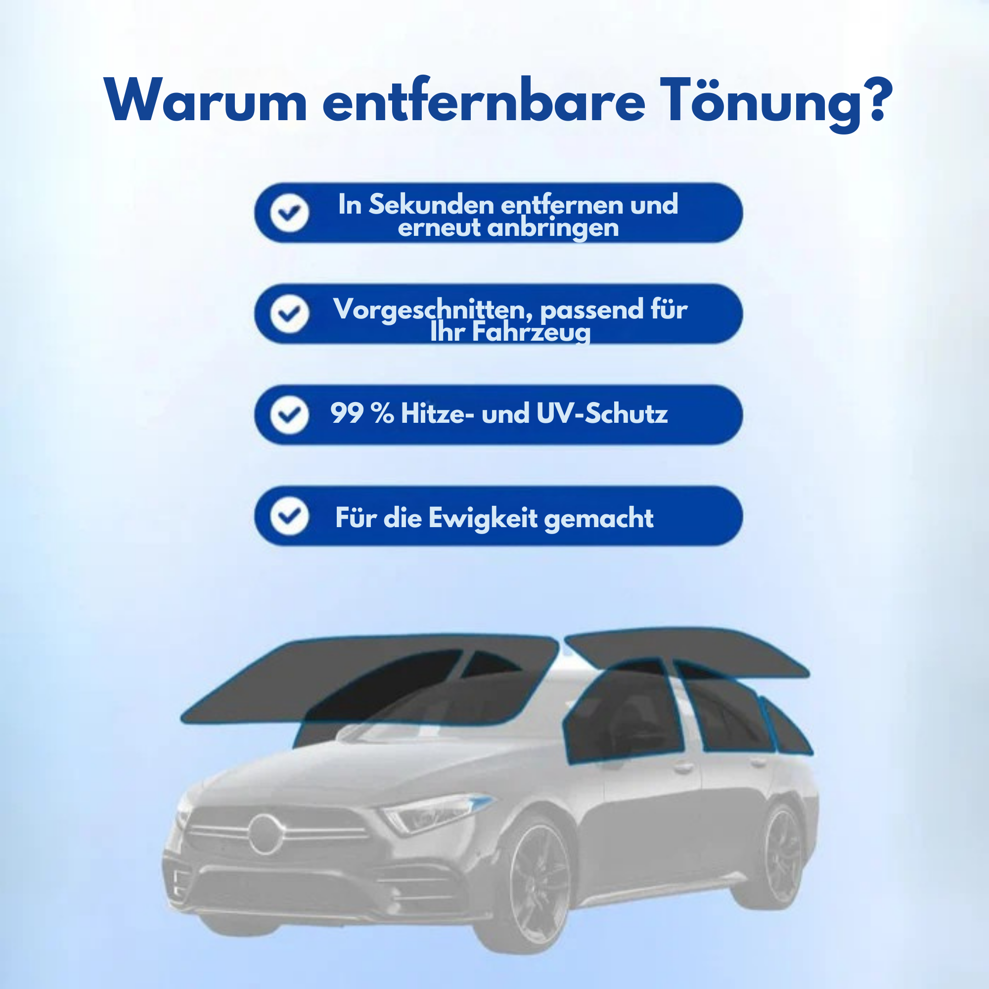 SchattenSchutz™ / Universal Car Window Tint