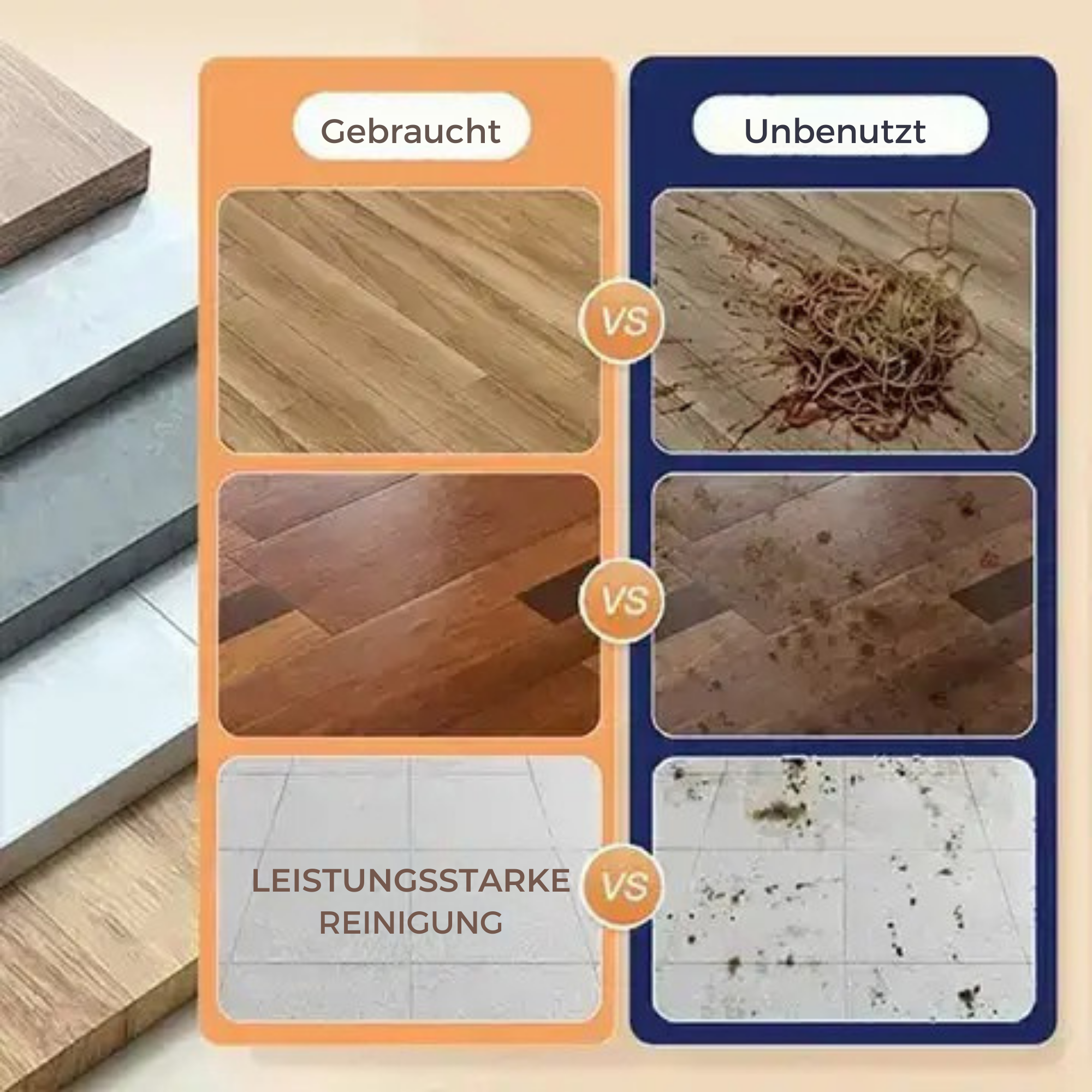 GlanzSchutz™ / Ultimativer Bodenreiniger zur Fleckenbekämpfung