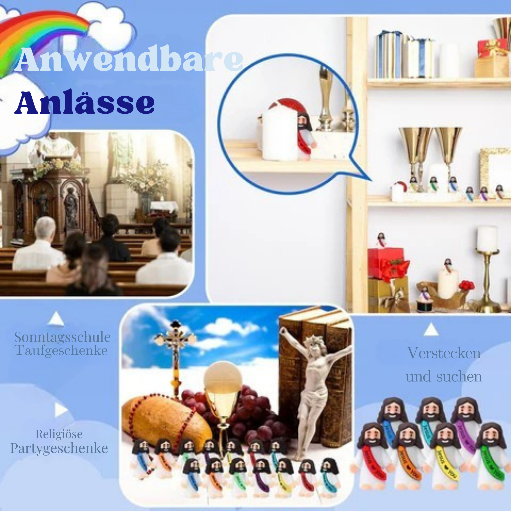 KreuzKraft™ / Kreative Jesus Liebt Dich Figuren
