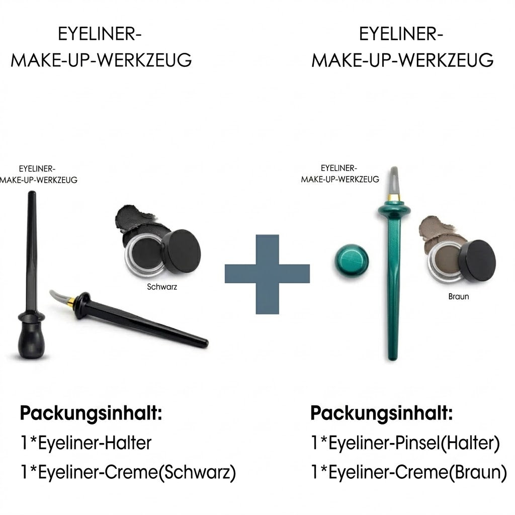 Velutix - Silikon Eyeliner Pinsel