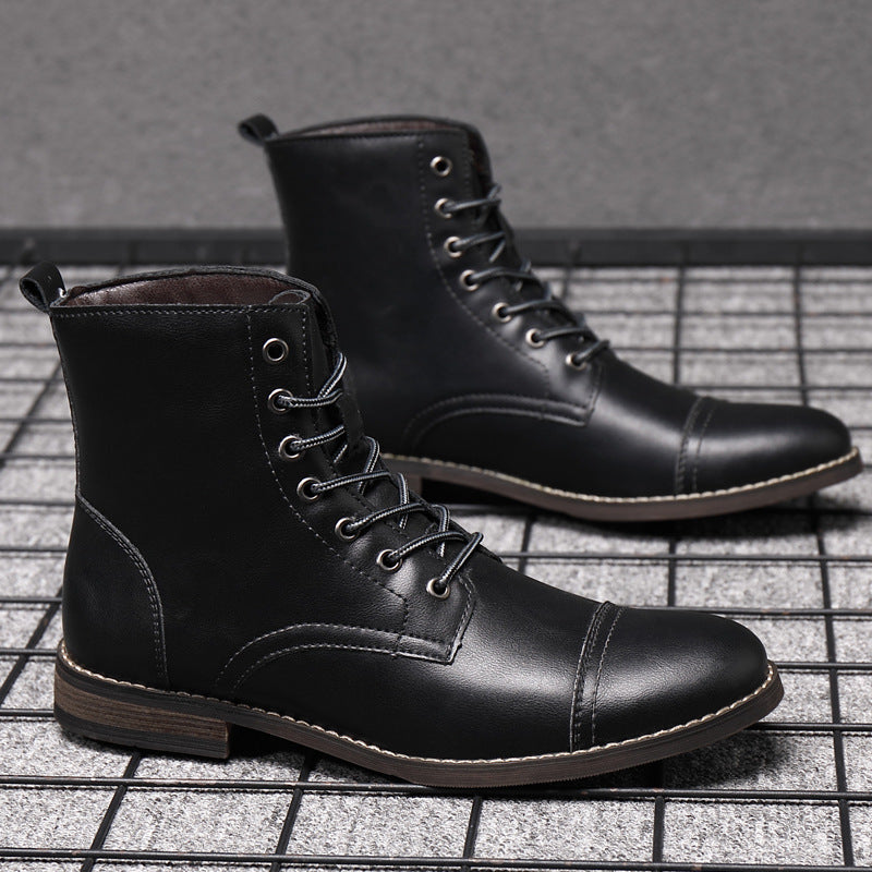 Claudius | Stiefeletten aus echtem Leder