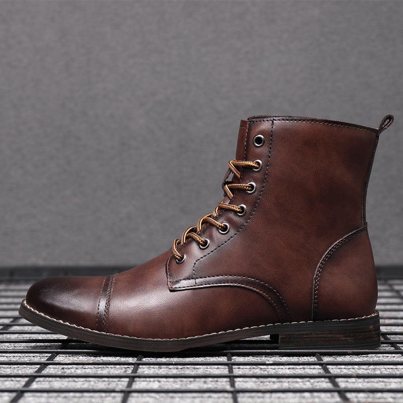 Claudius | Stiefeletten aus echtem Leder