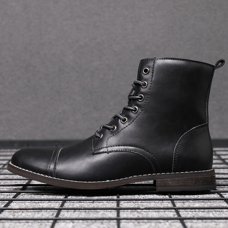Claudius | Stiefeletten aus echtem Leder