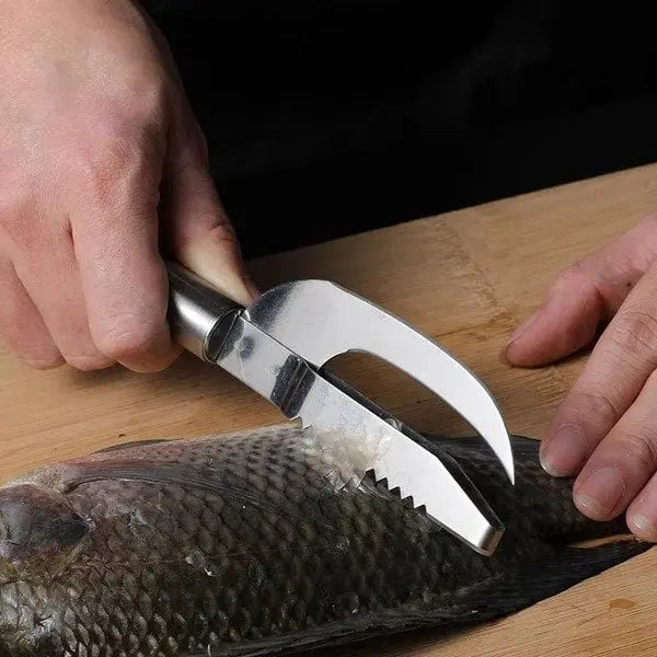 SchuppenSchneider™ / 3-in-1 Fischschupper Aus Edelstahl (1+1 GRATIS)