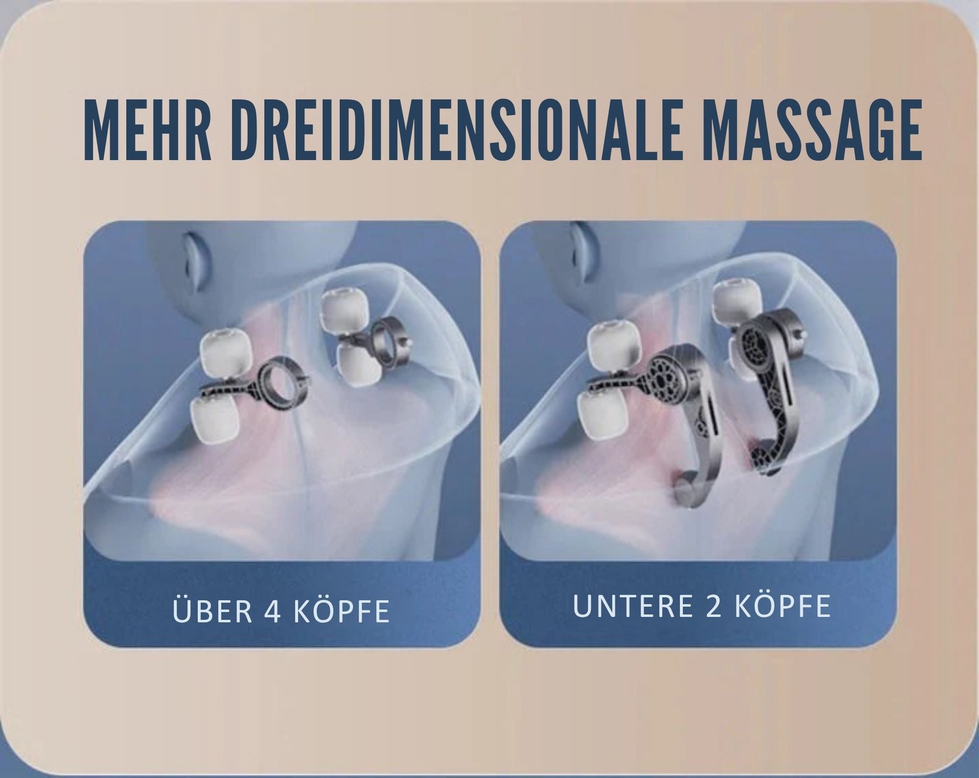 MassageMeister™ / Elektrisches Nacken- Und Rückenmassagegerät