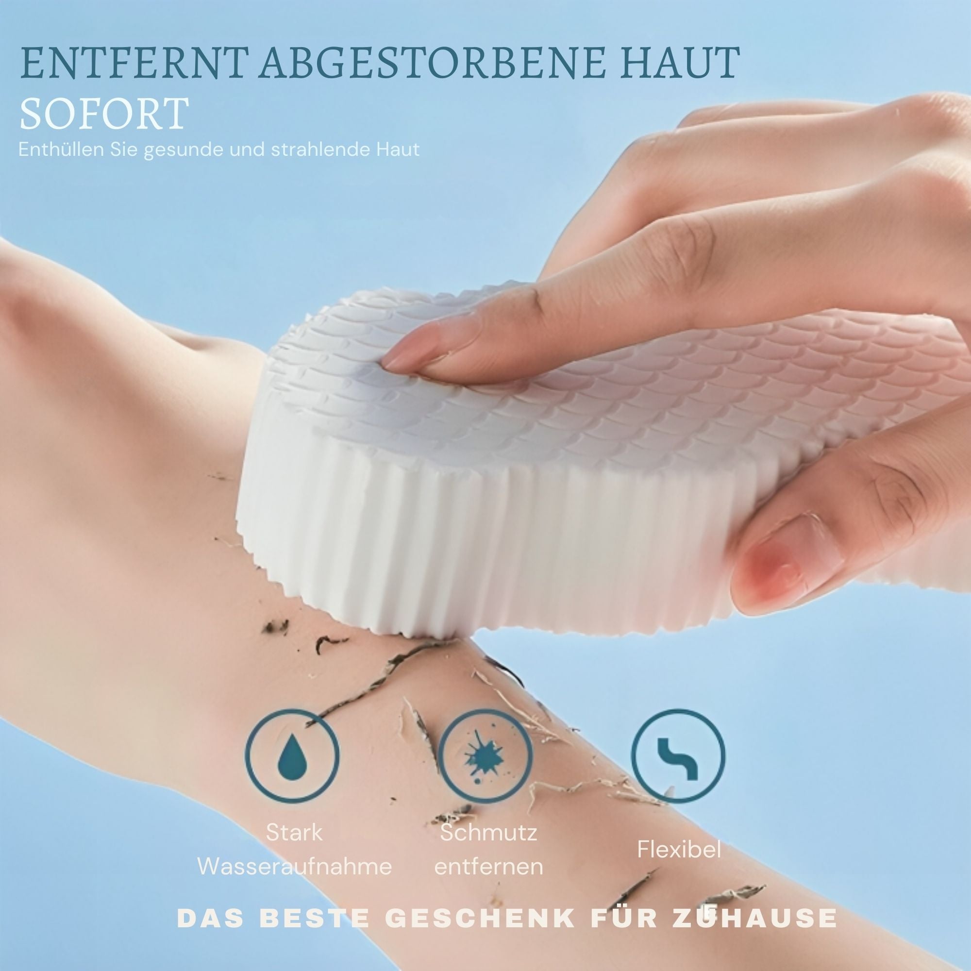 SeidenSchrub™ / Entferne Tote Hautzellen! (1+1 GRATIS)