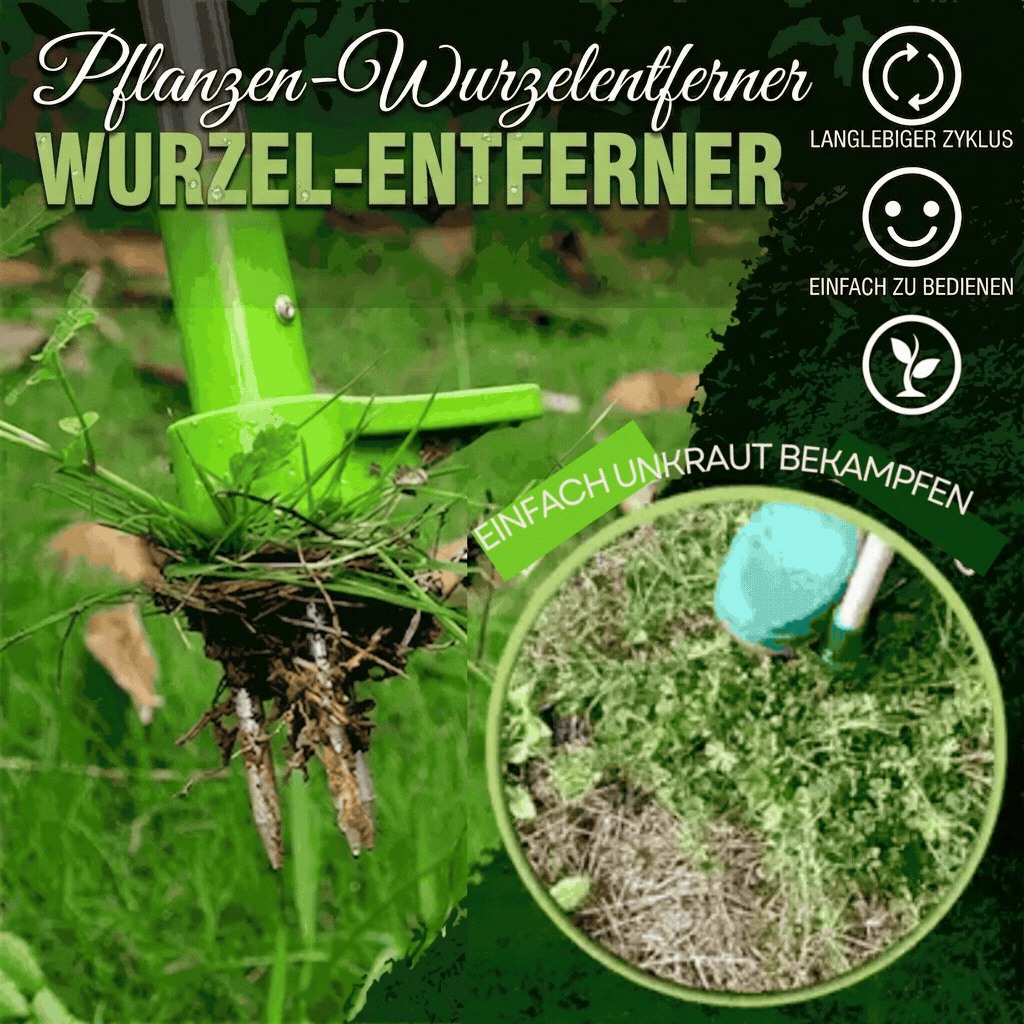 NUR HEUTE 50% RABATT | TerraPull / Dauerhafter Wurzelentferner