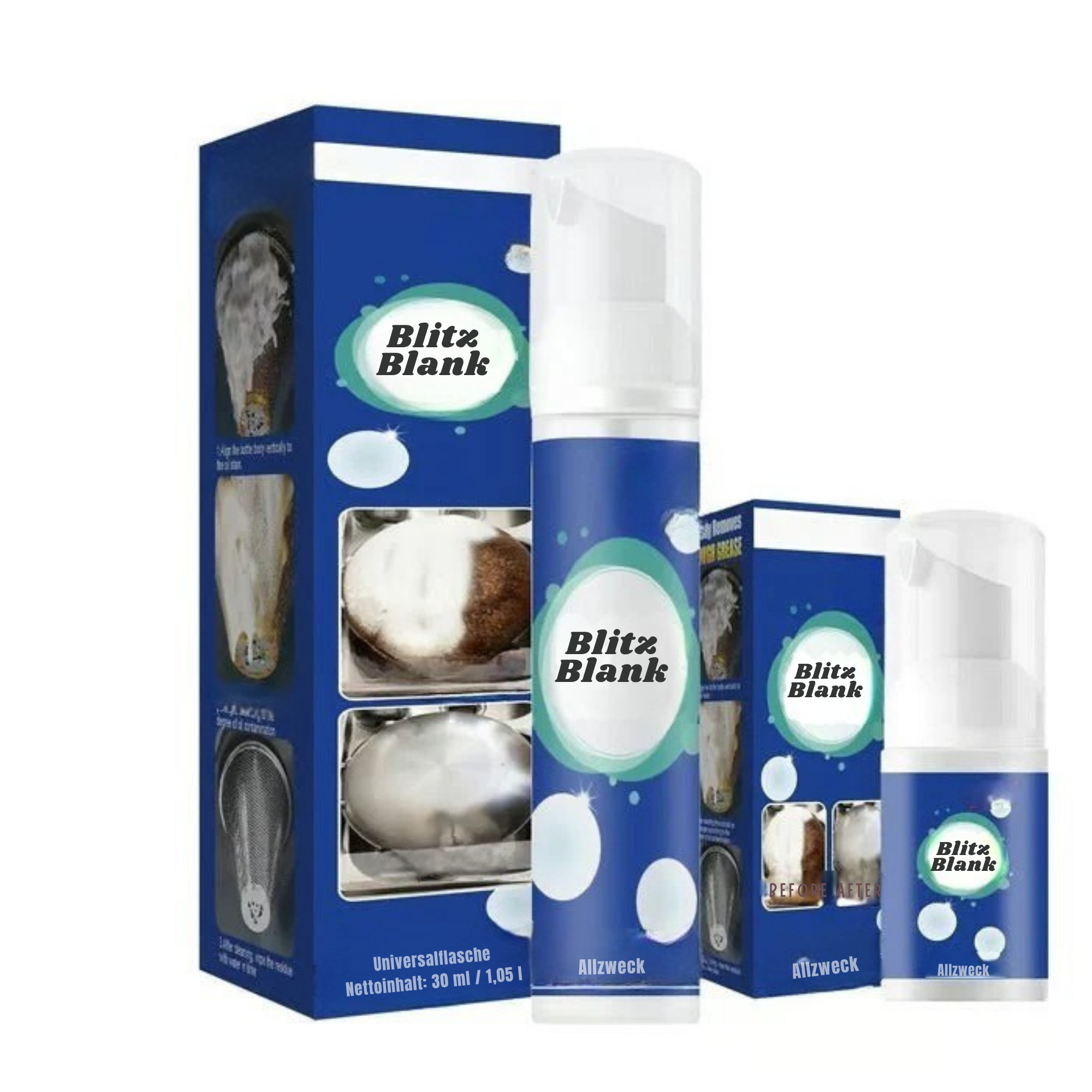 BlitzBlank™ / Allzweck-Reinigungsspray (ohne Abspülen)