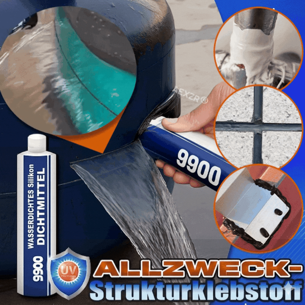 Dichtstoff | Wasserdichtes Silikon-Dichtmittel | Witterungsbeständig | SealGuard