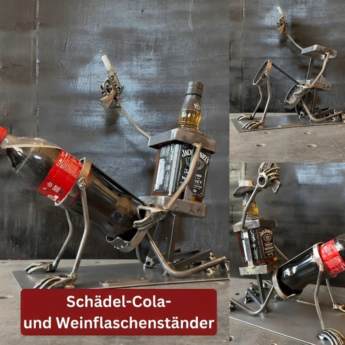 SkulDrop – Totenkopf Flaschenhalter | Deko, Partyspaß & Stil