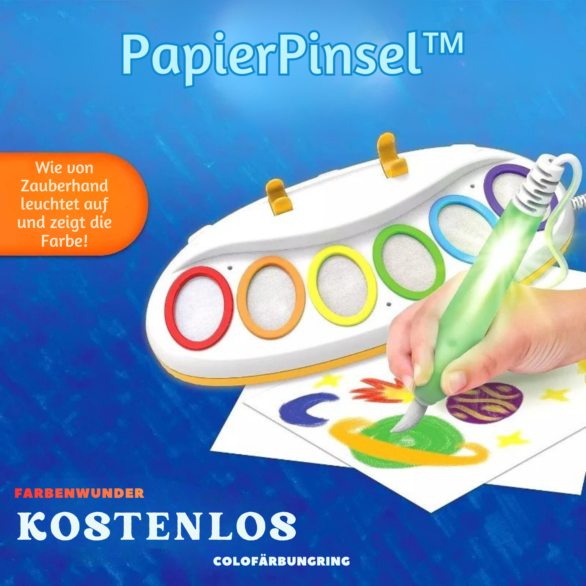 PapierPinsel⢠/ Zauberfarbe ohne Kleckern â Kreativität garantiert