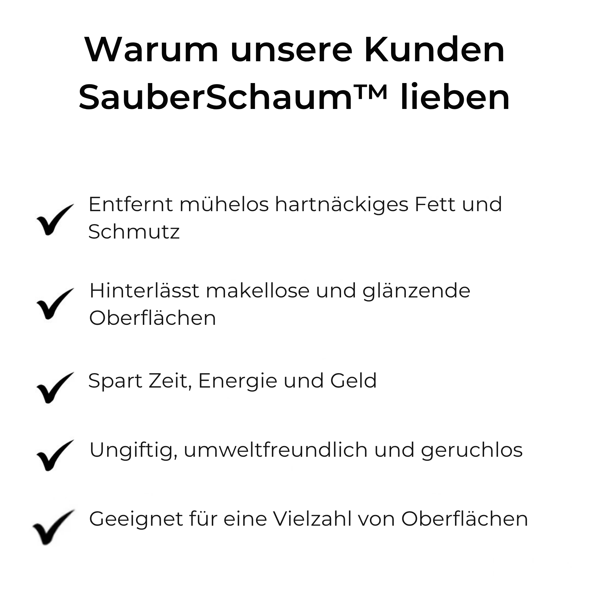 SauberSchaum™ / Magischer Reinigungsschaum (1+1 GRATIS)