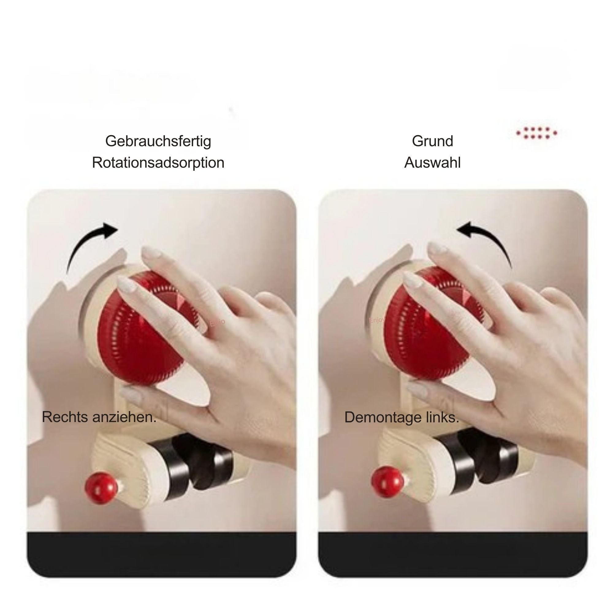 DuschDock™ / Verstellbarer Duschkopfhalter Mit Saugnapf