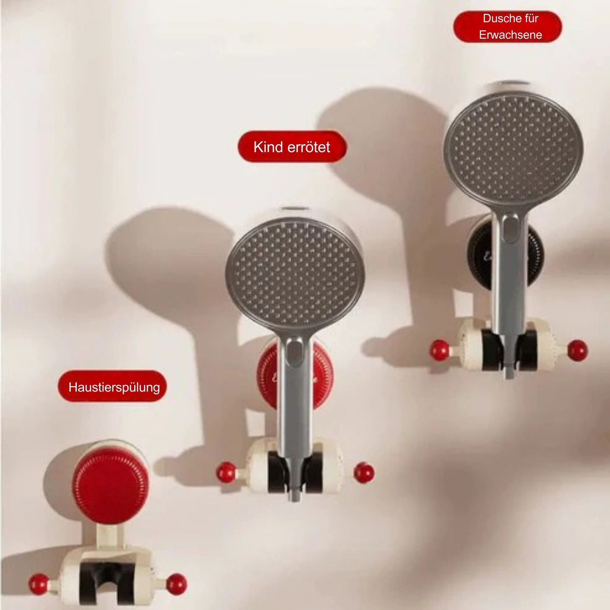 DuschDock™ / Verstellbarer Duschkopfhalter Mit Saugnapf