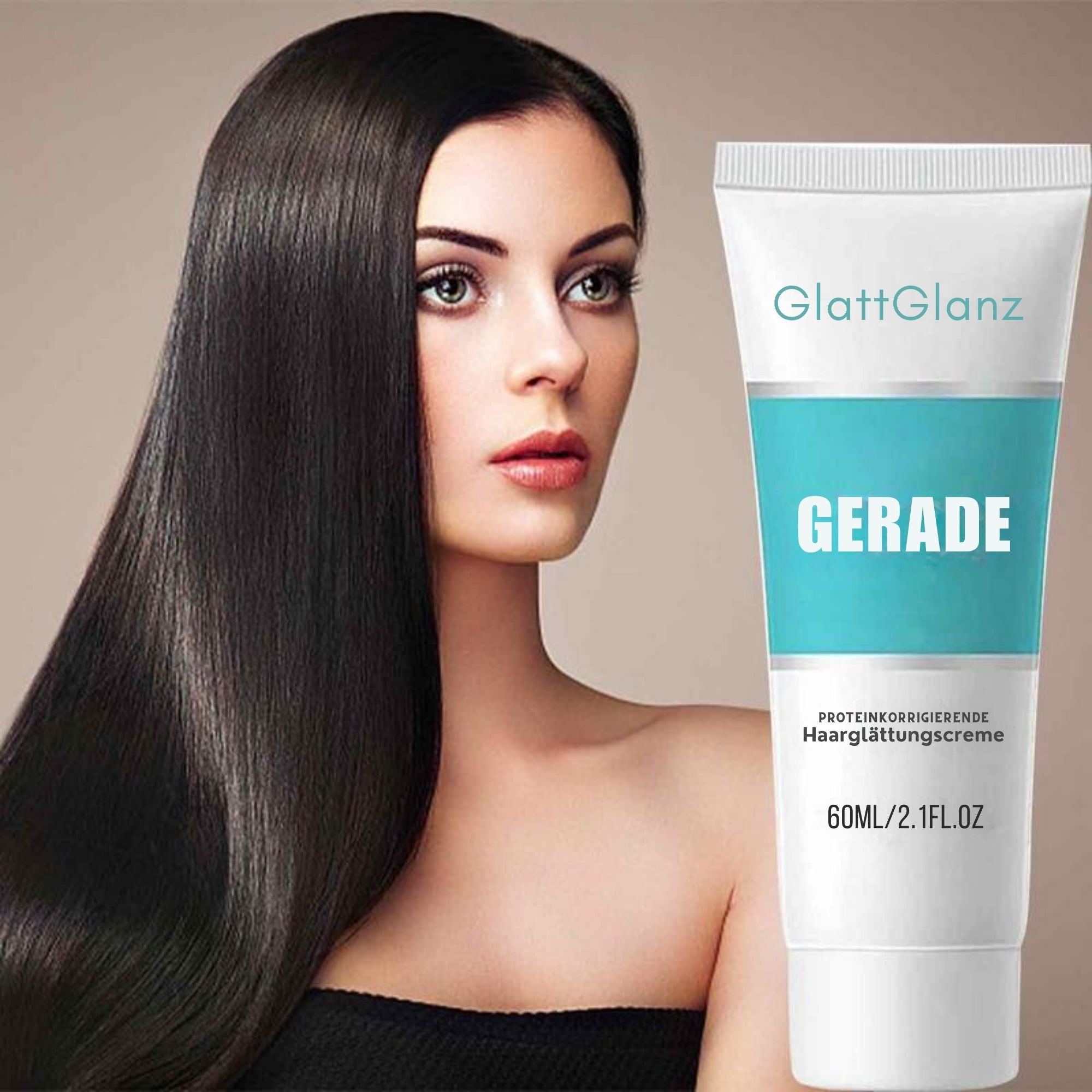 GlattGlanz™ / Sofortglättende Creme Für Seidiges Haar