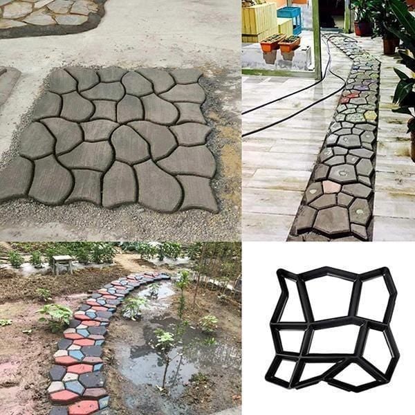GartenGuss⢠/ DIY-Terrassenpflasterform