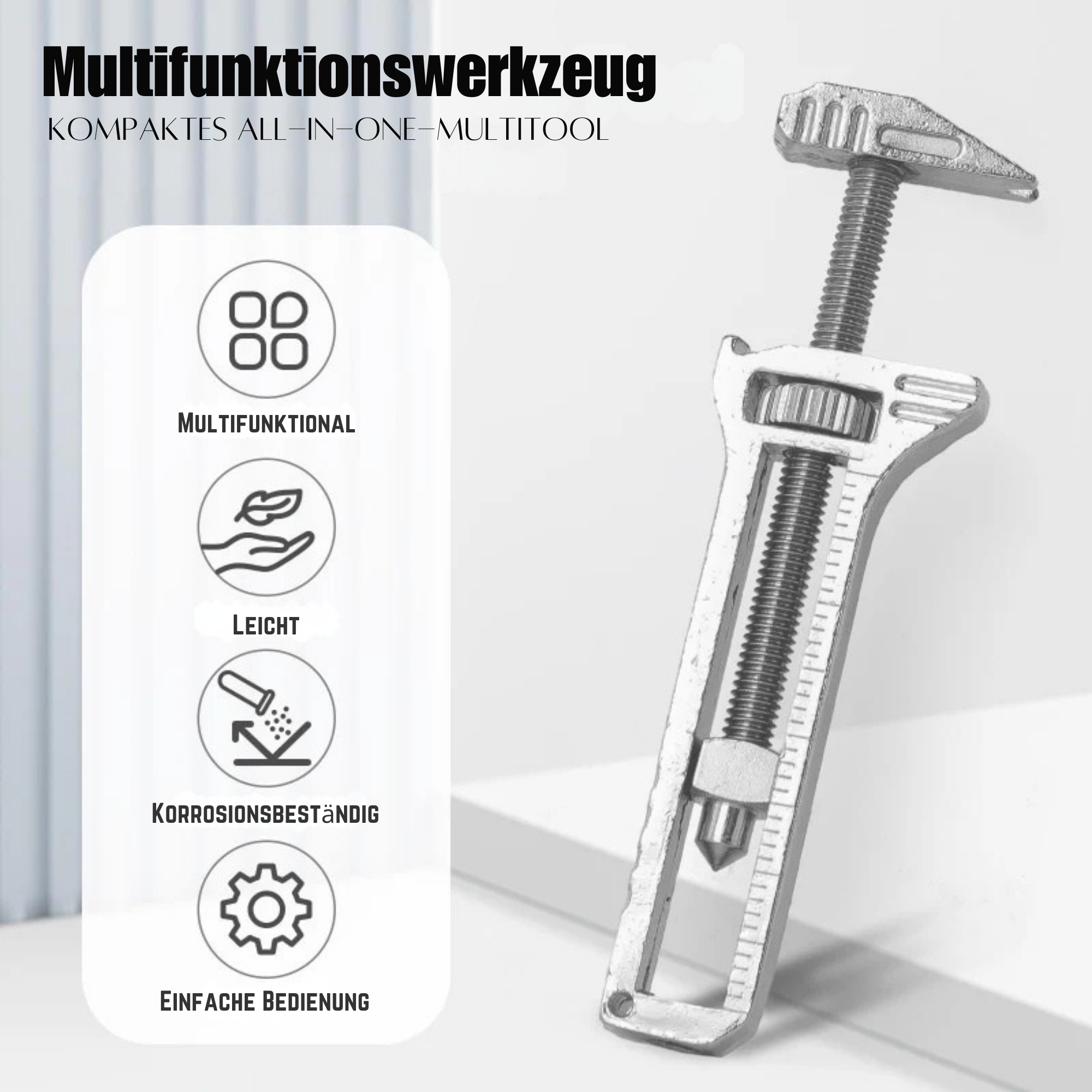 MultiMeister⢠/ Extrem robustes Kompaktwerkzeug zur einfachen Reparatur von allem