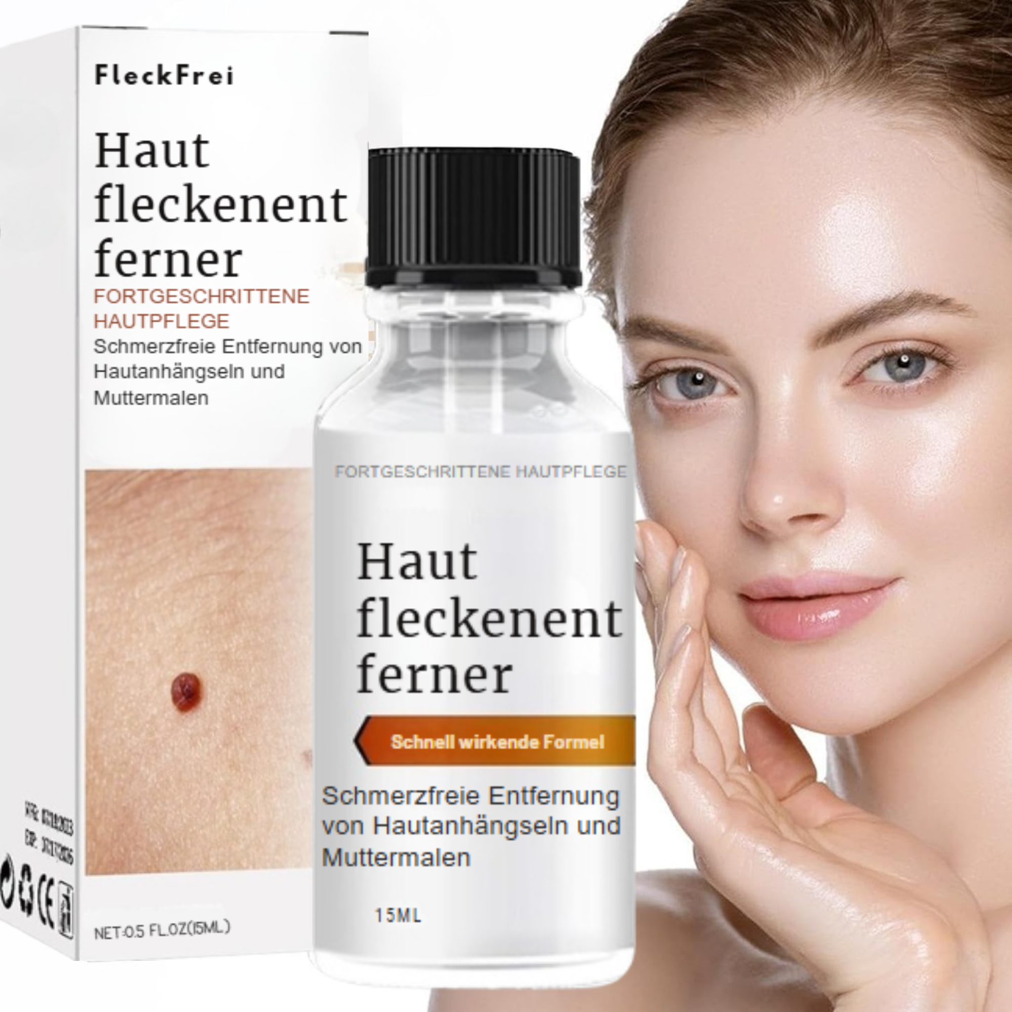 FleckFrei™ / Erhalte Makellose, Fleckenfreie Haut! (1+1 GRATIS)
