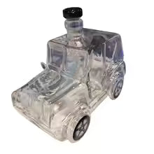 FahrerFlasche™ / Whiskeyflasche im Retro-Auto-Design