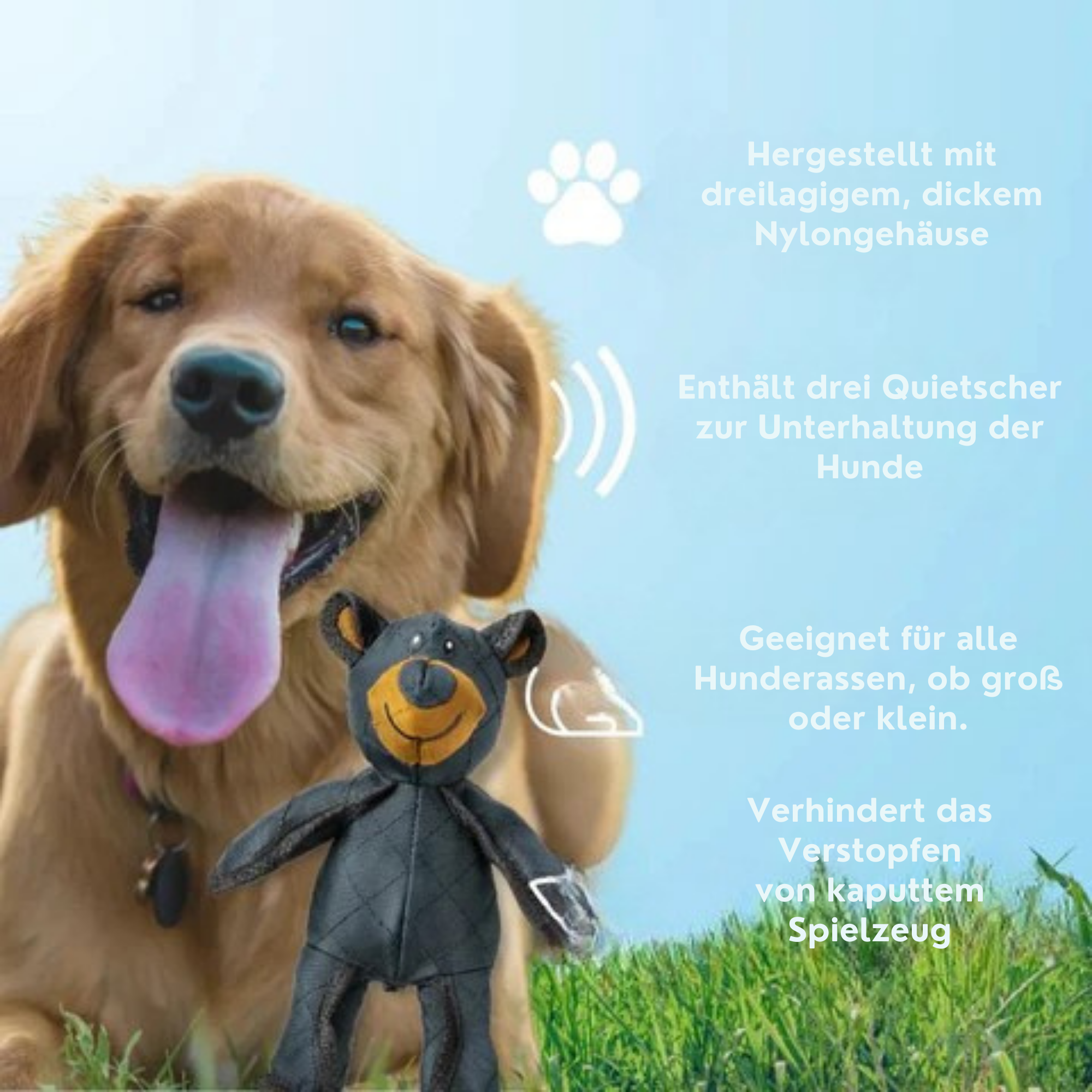 BissBestie™ / Strapazierfähiges Kauspielzeug