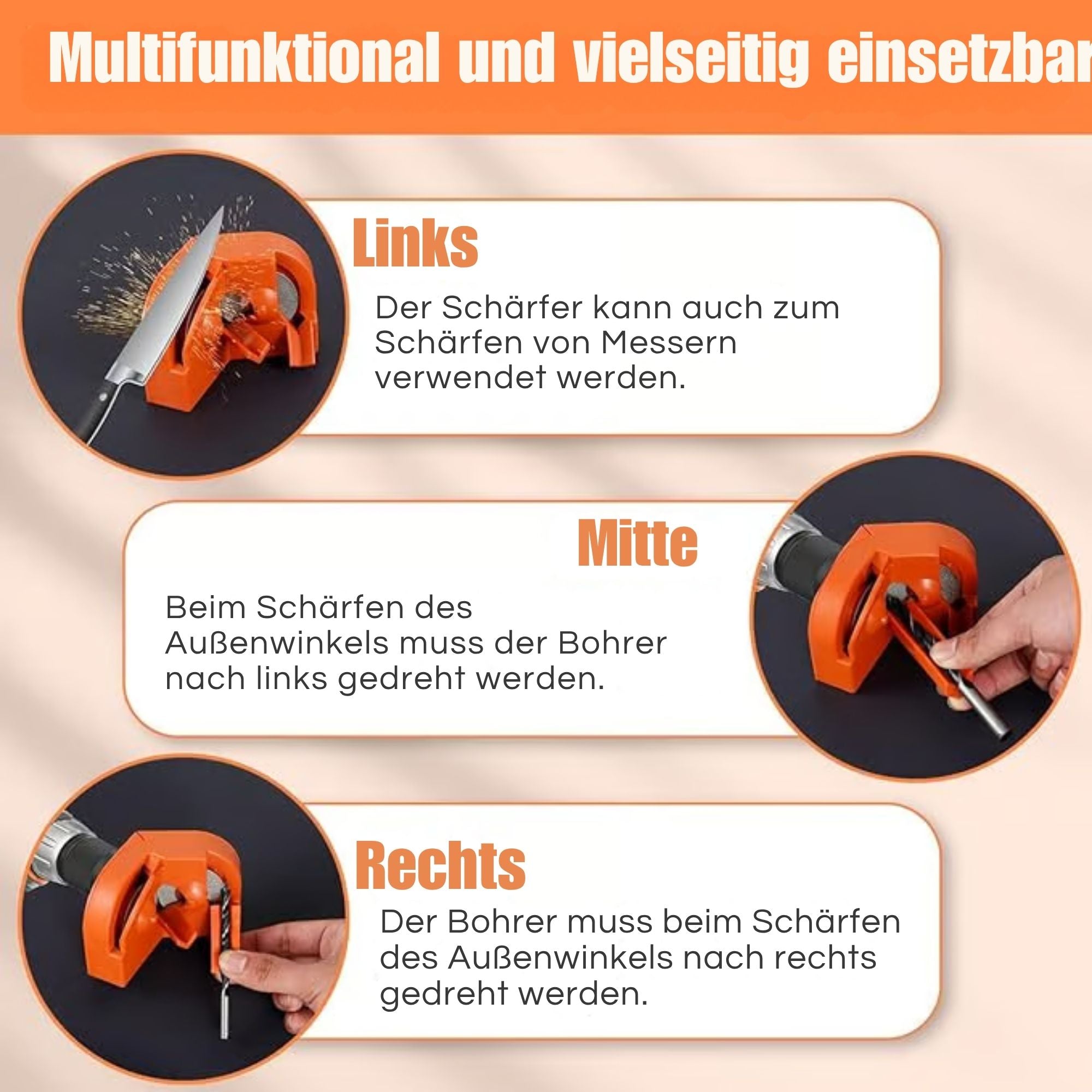 BohrerBoss™ / Bohrerschärfer