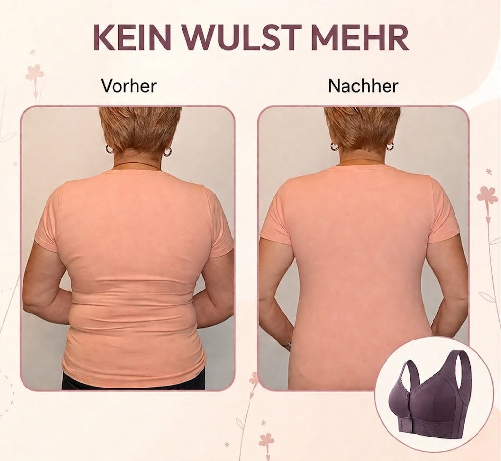 Softelle / Baumwoll BH mit Vorderverschluss (1+1 Gratis)