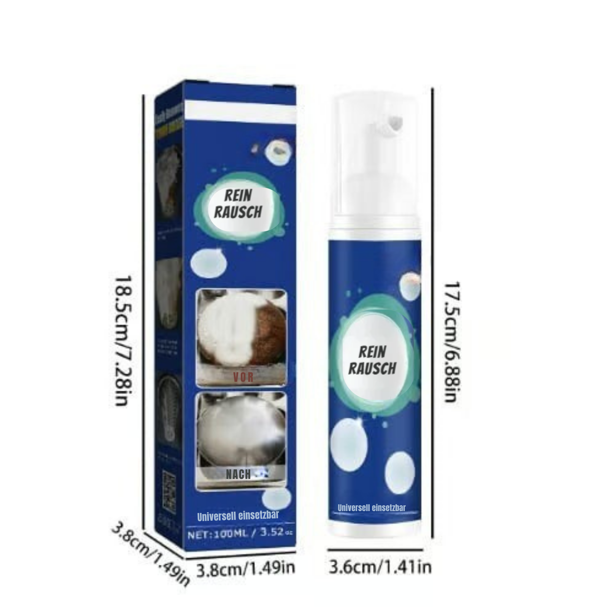 ReinRausch™ / Universelles Spülfreies Reinigungsspray