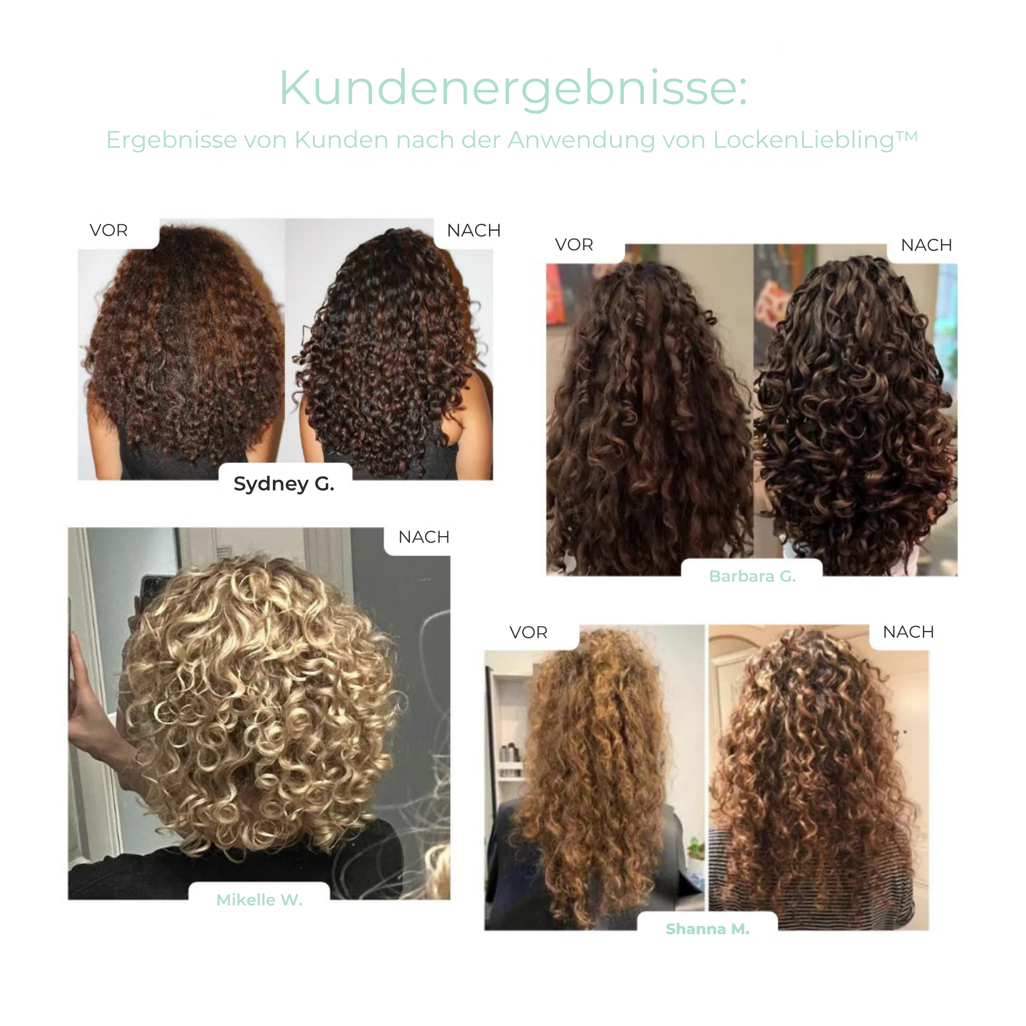 LockenLiebling™ / Haarbürste Für Definierte Locken Ohne Frizz