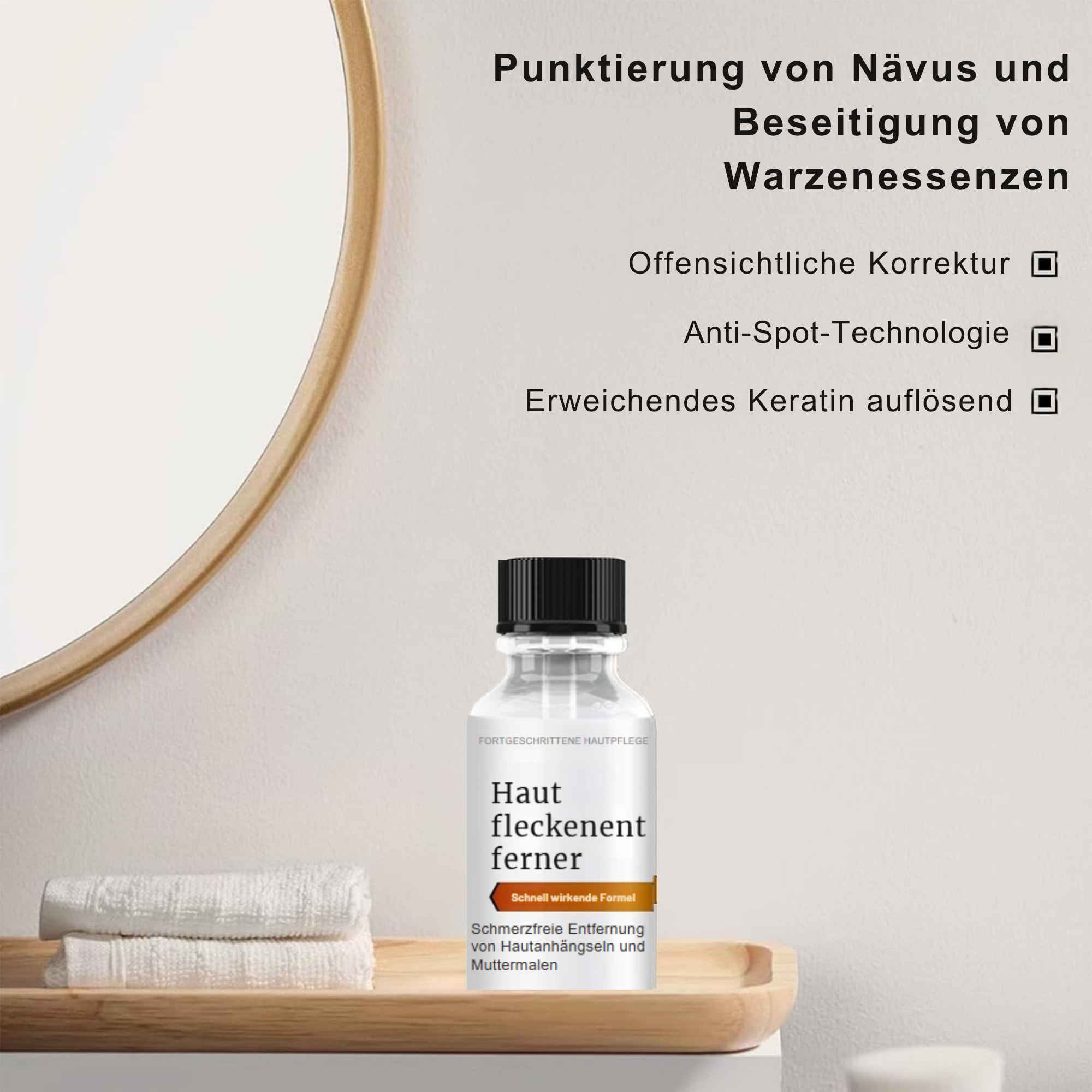 FleckFrei™ / Erhalte Makellose, Fleckenfreie Haut! (1+1 GRATIS)
