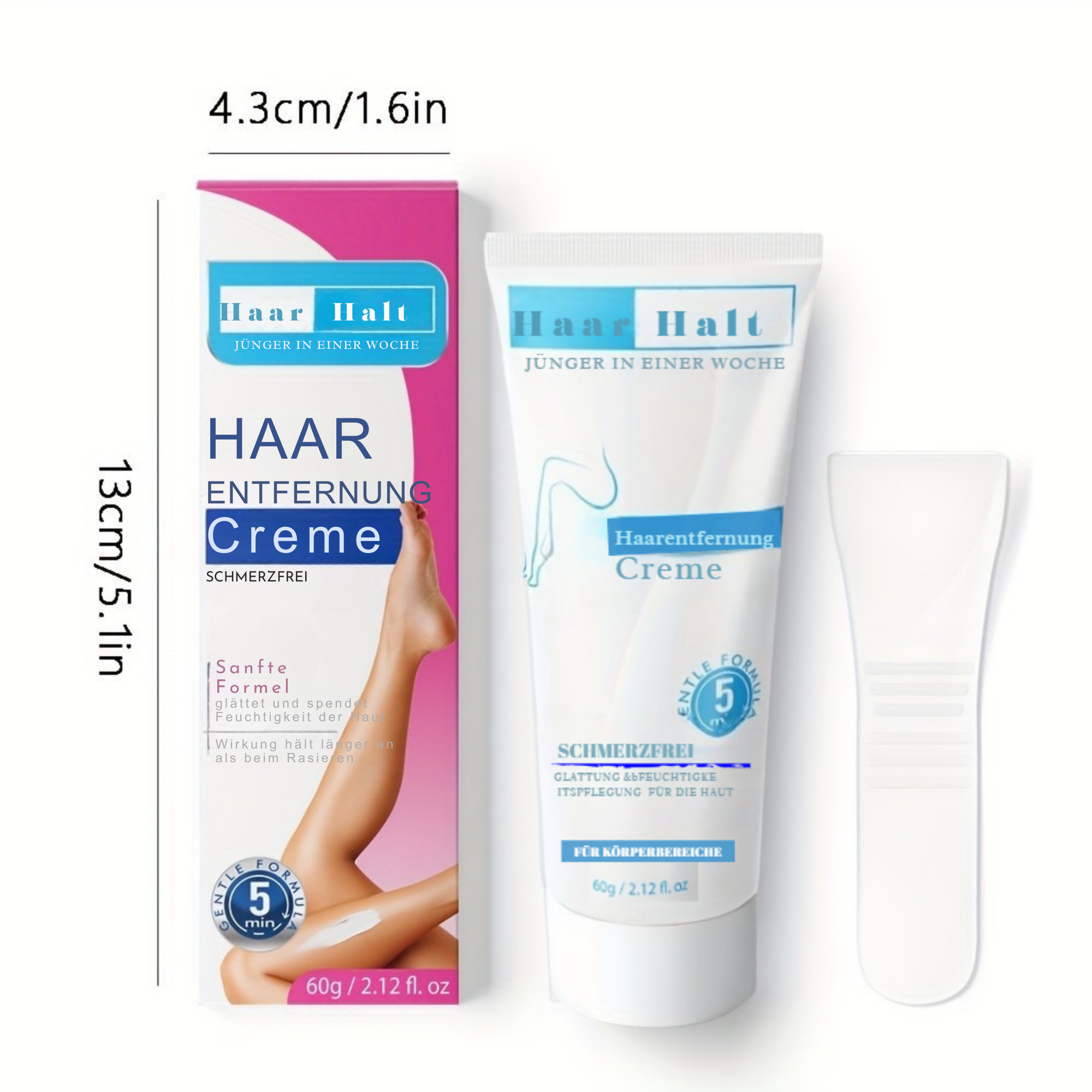 HaarHalt™ / Creme Für Schnelle Haarentfernung